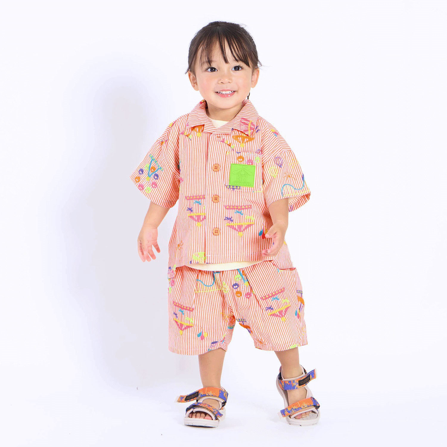 遊園地刺繍シャツ - 画像5