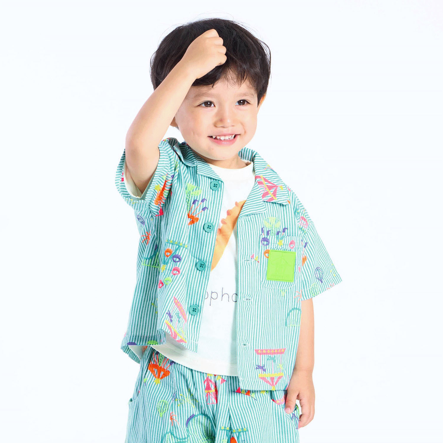 遊園地刺繍シャツ - 画像8