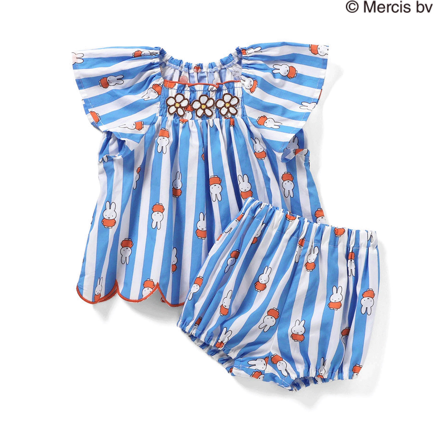 Dick Bruna ストライプベビーセットアップ - 画像1