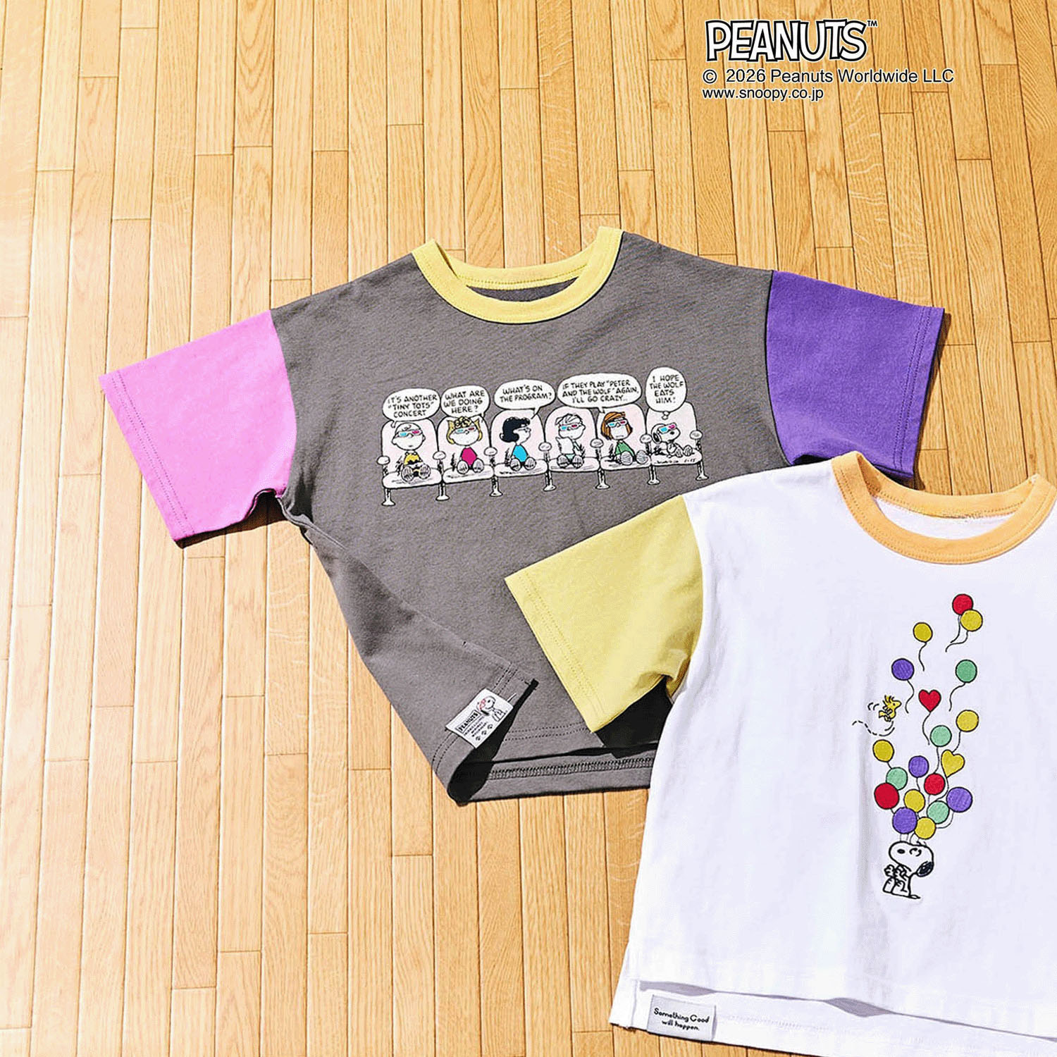 PEANUTS ステッチアートTシャツ - 画像2
