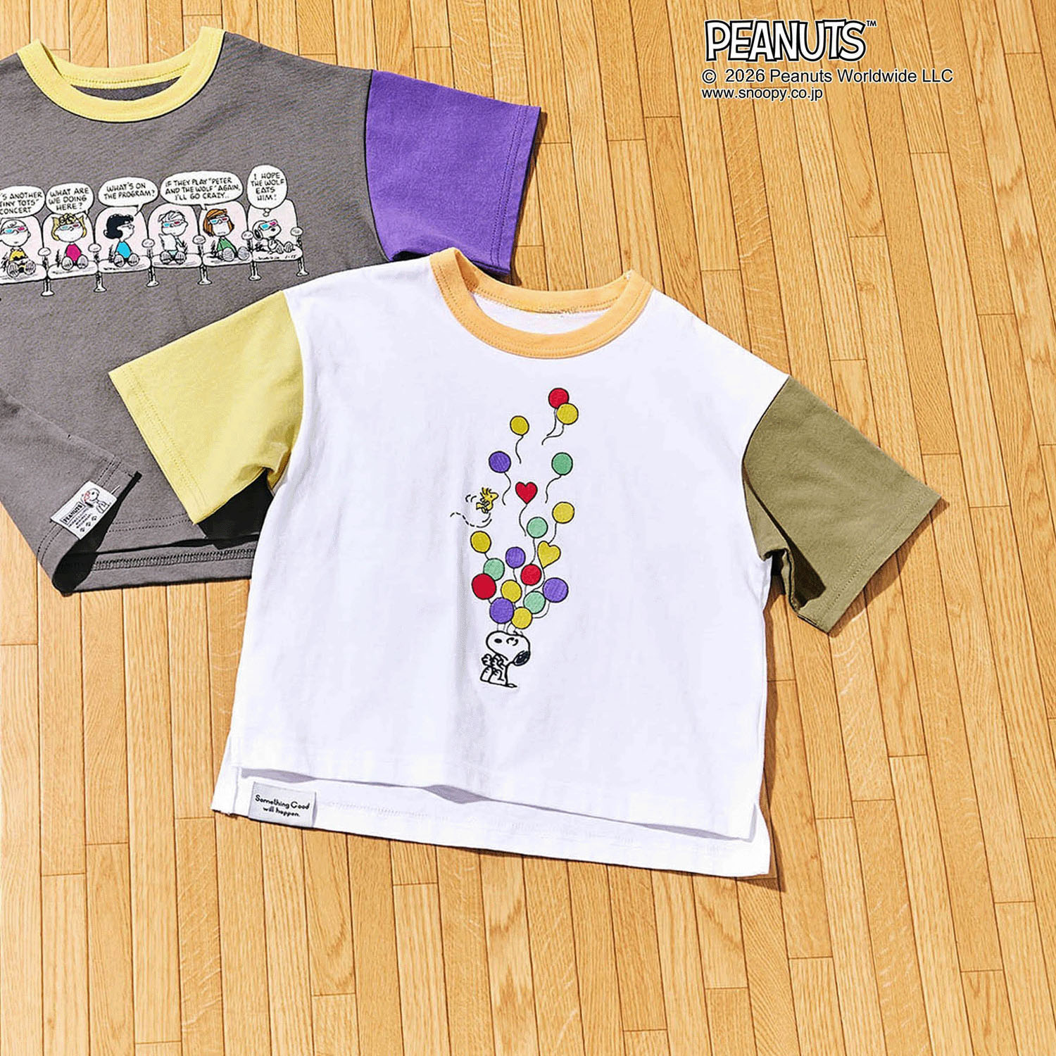 PEANUTS ステッチアートTシャツ - 画像3