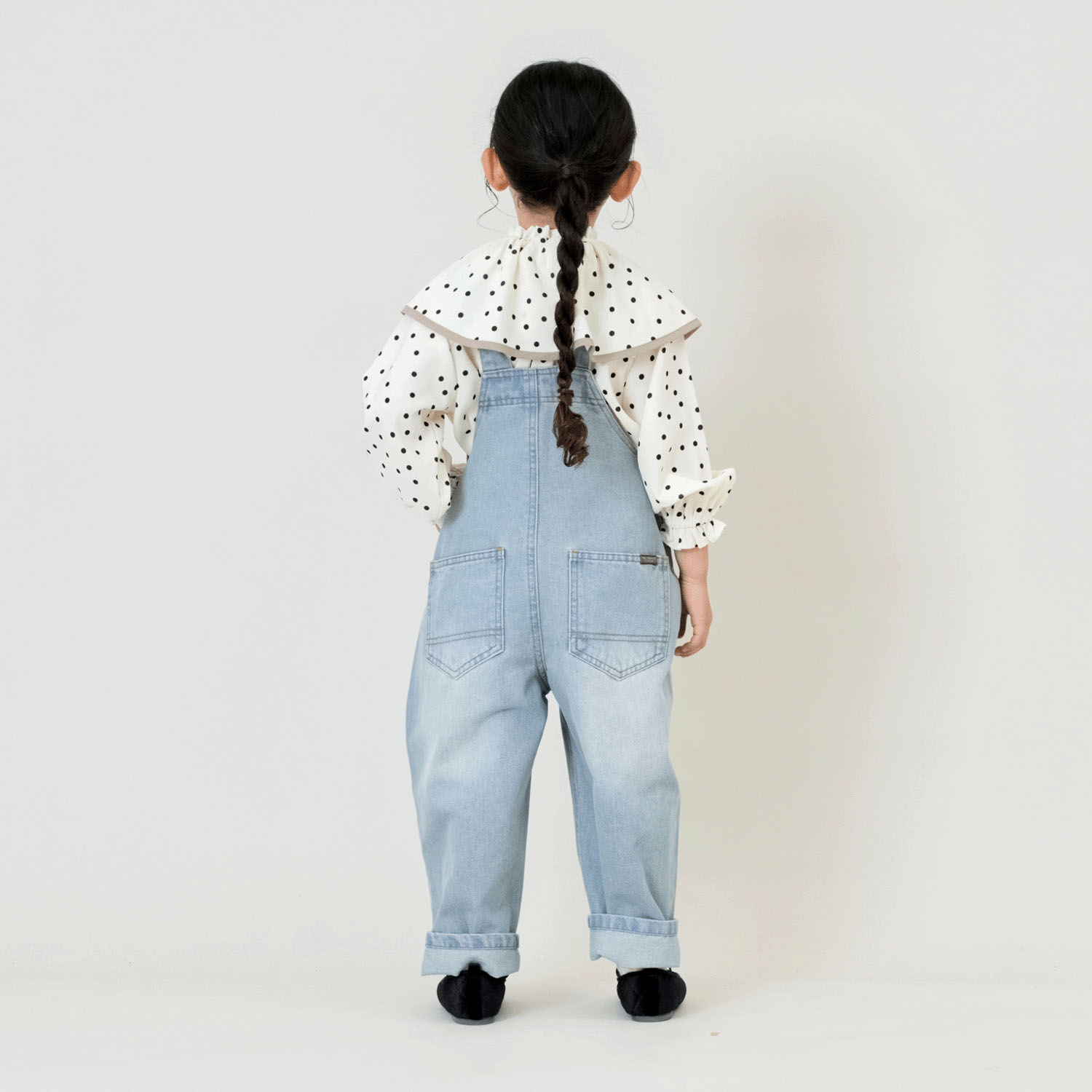 ケープカラーブラウス - 画像5