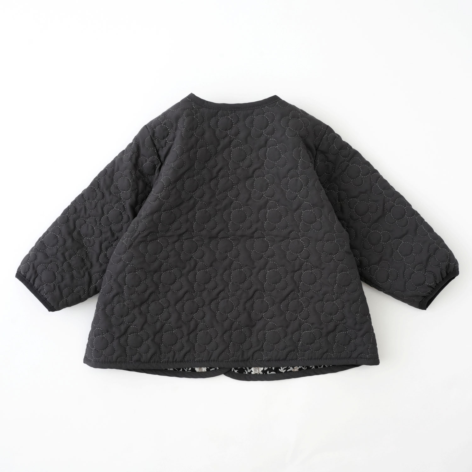 リバーシブルフラワーキルトジャケット - 画像6