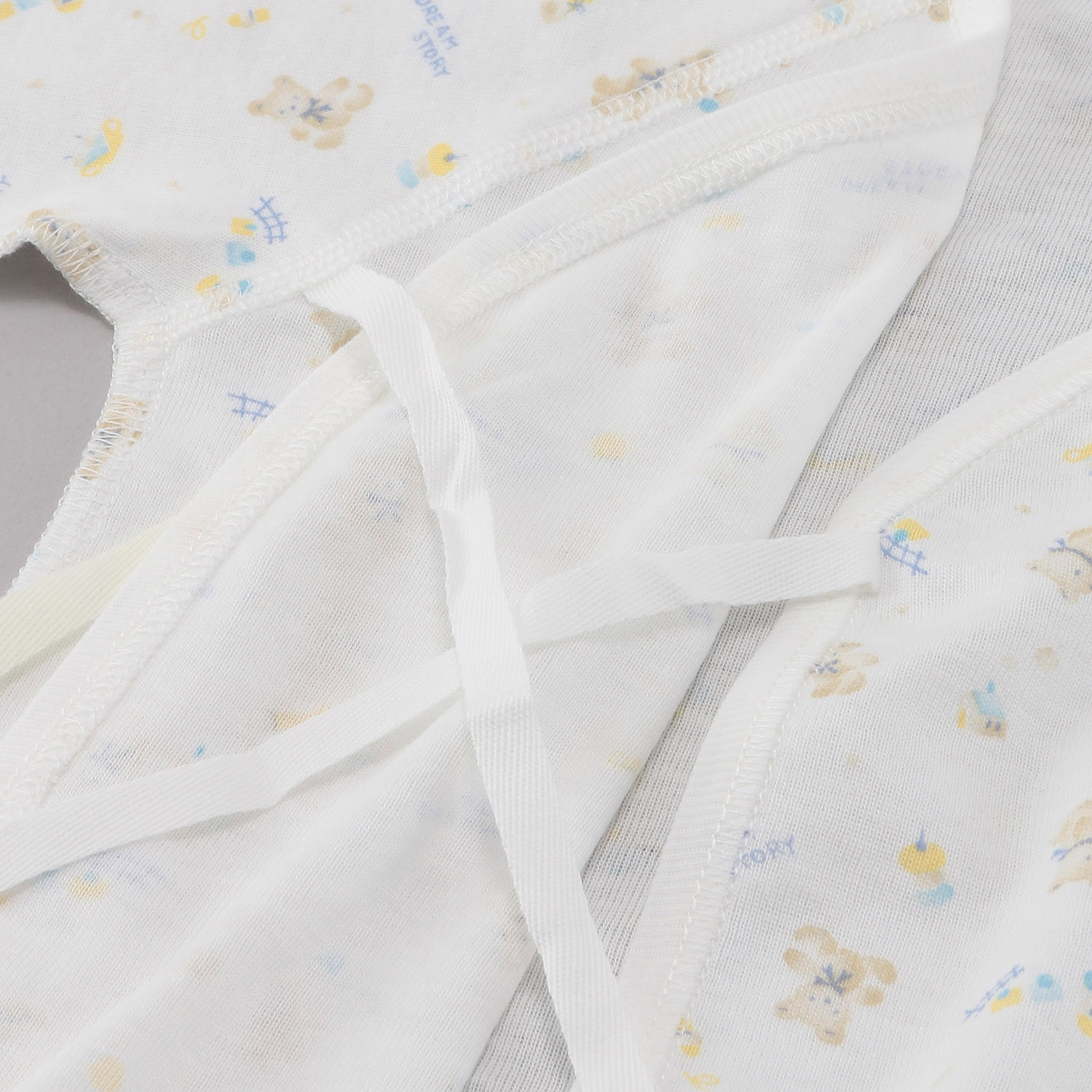 短肌着フライス くま - 画像2