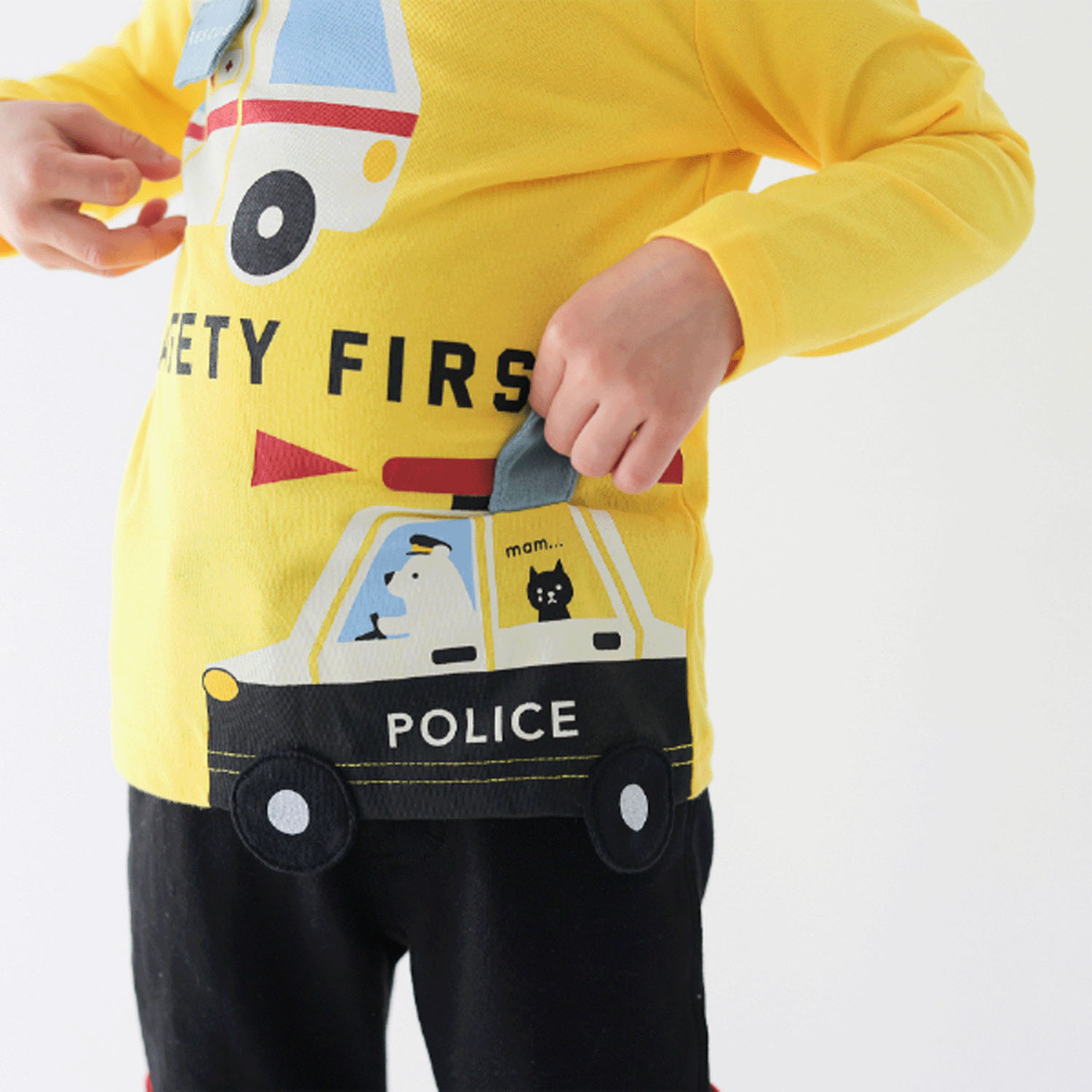 働く車 ロングTシャツ - 画像3