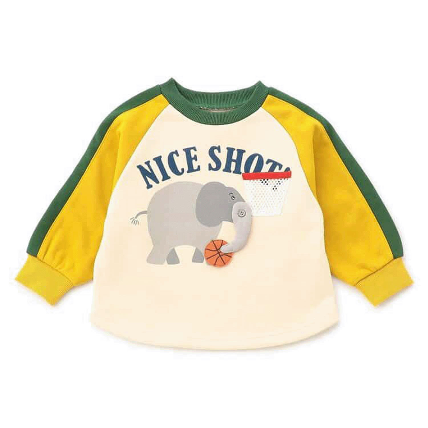 ゾウとゴリラ プリントトレーナー - 画像11