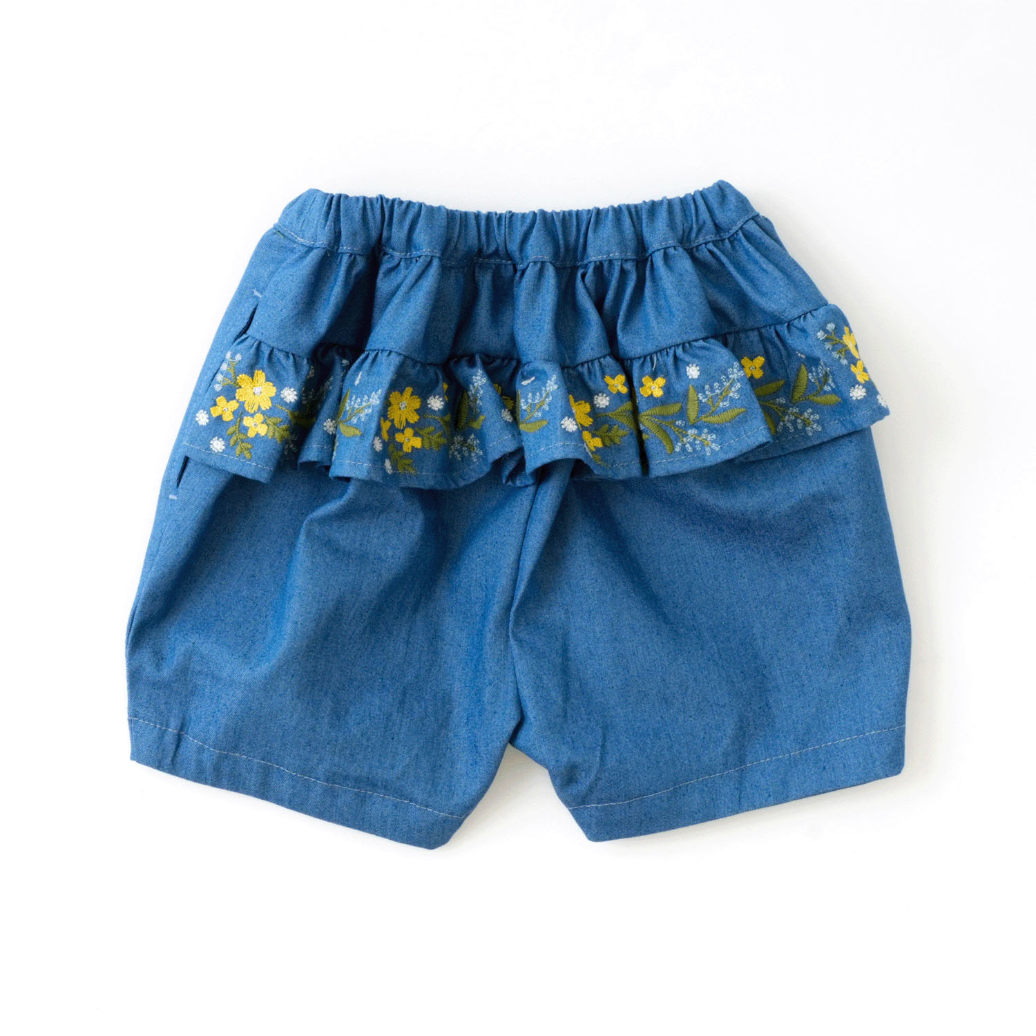 デニム刺繍パンツ - 画像3