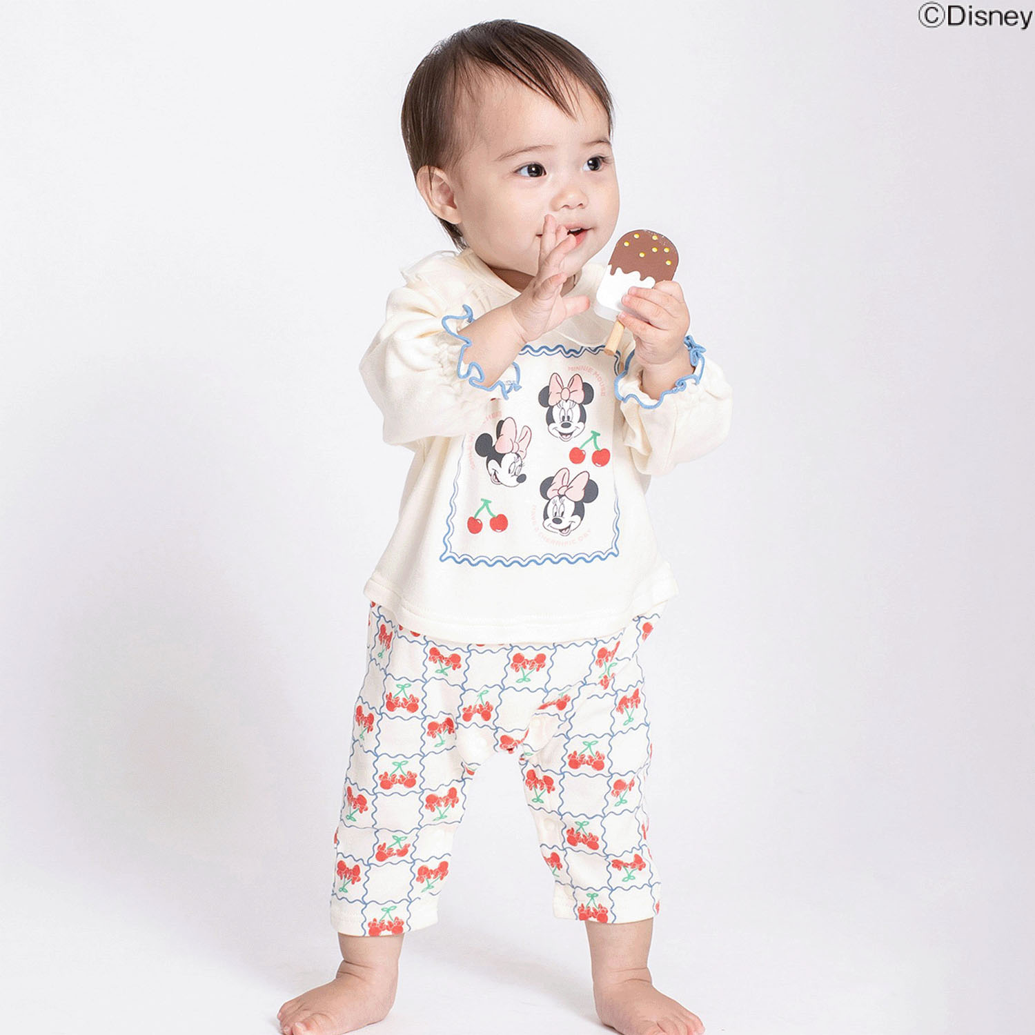 ディズニーキャラクター ミニーマウス／カバーオール - 画像5