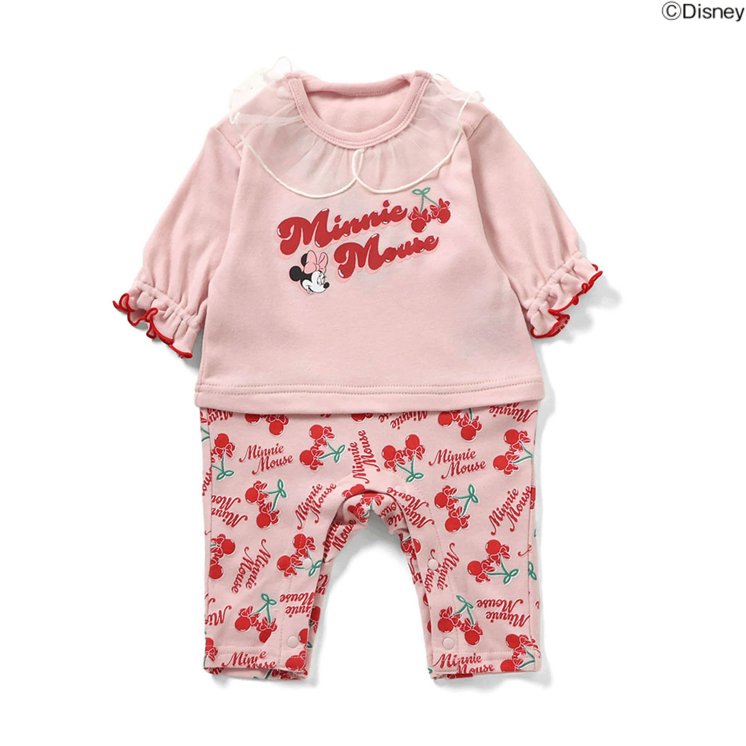 ディズニーキャラクター ミニーマウス／カバーオール - 画像6