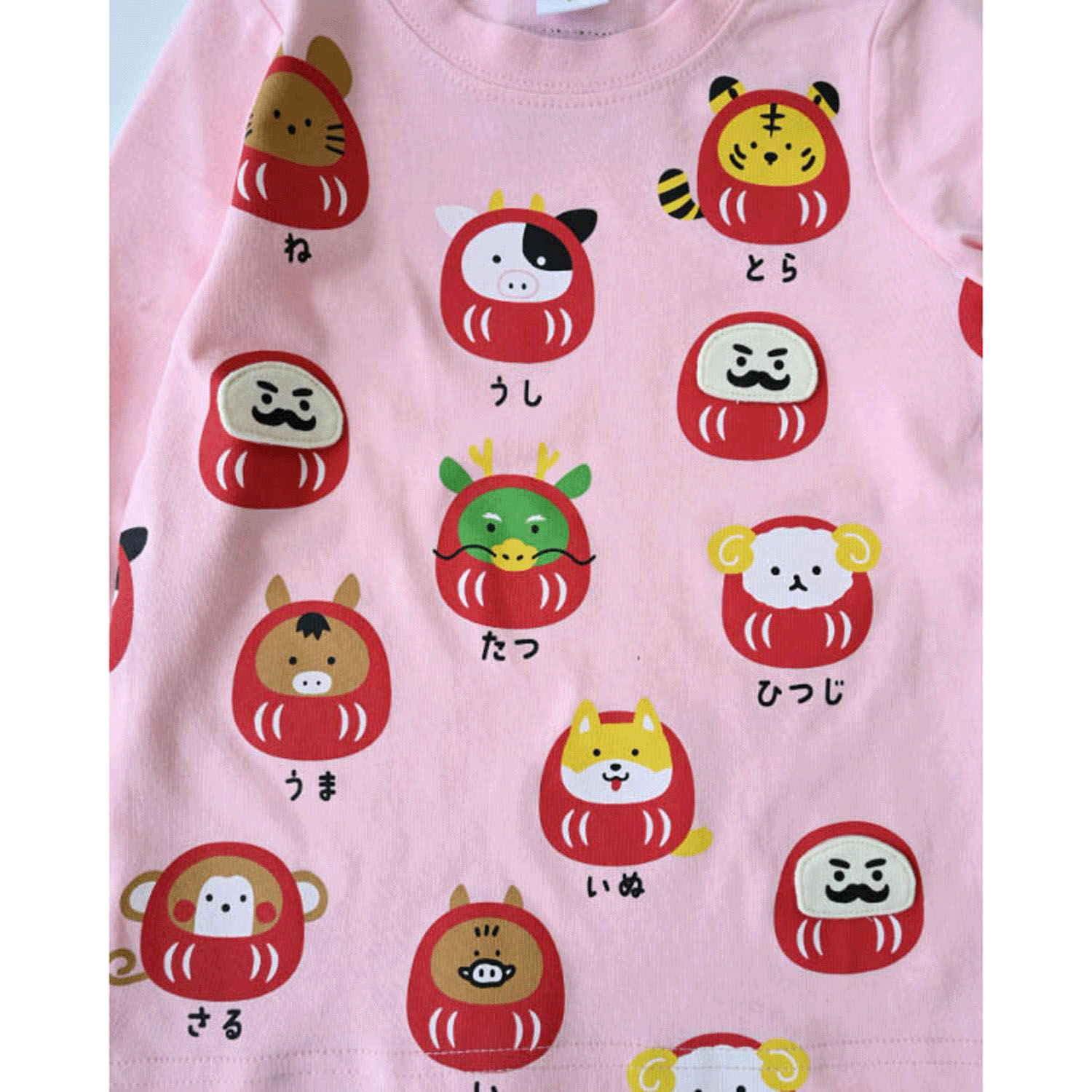 干支だるまロングTシャツ - 画像3