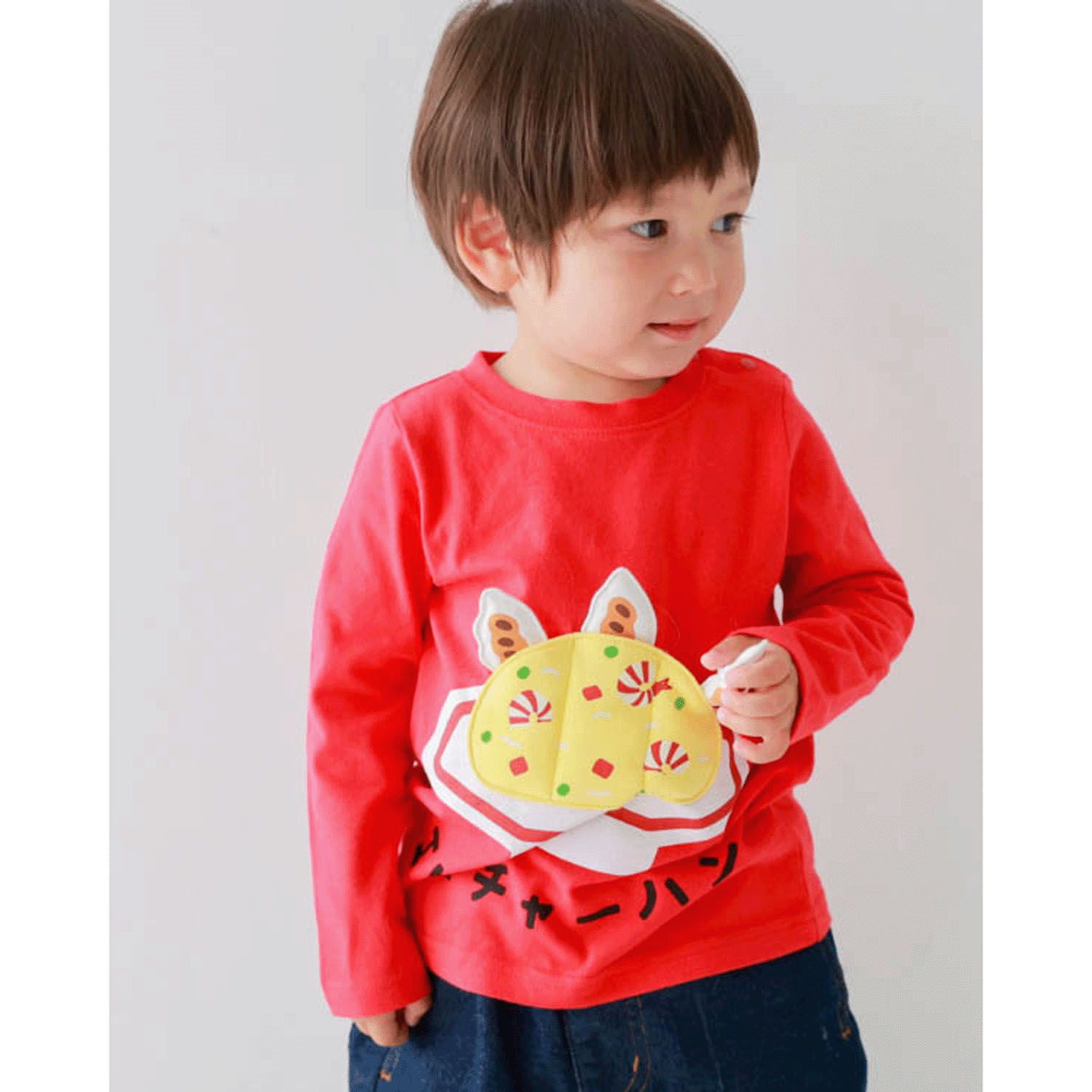 エビチャーハン ロングTシャツ - 画像3