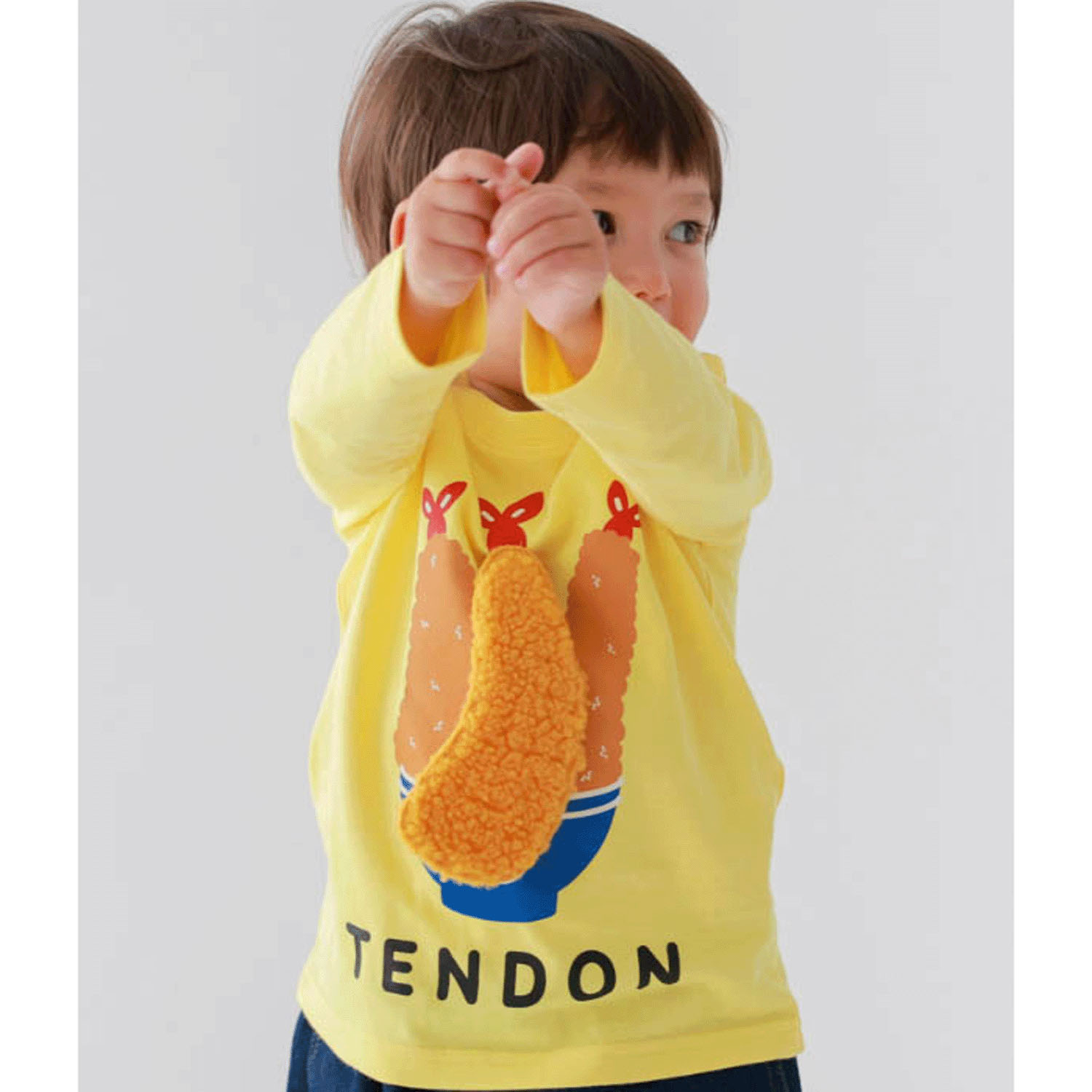 メガ海老天 ロングTシャツ - 画像5