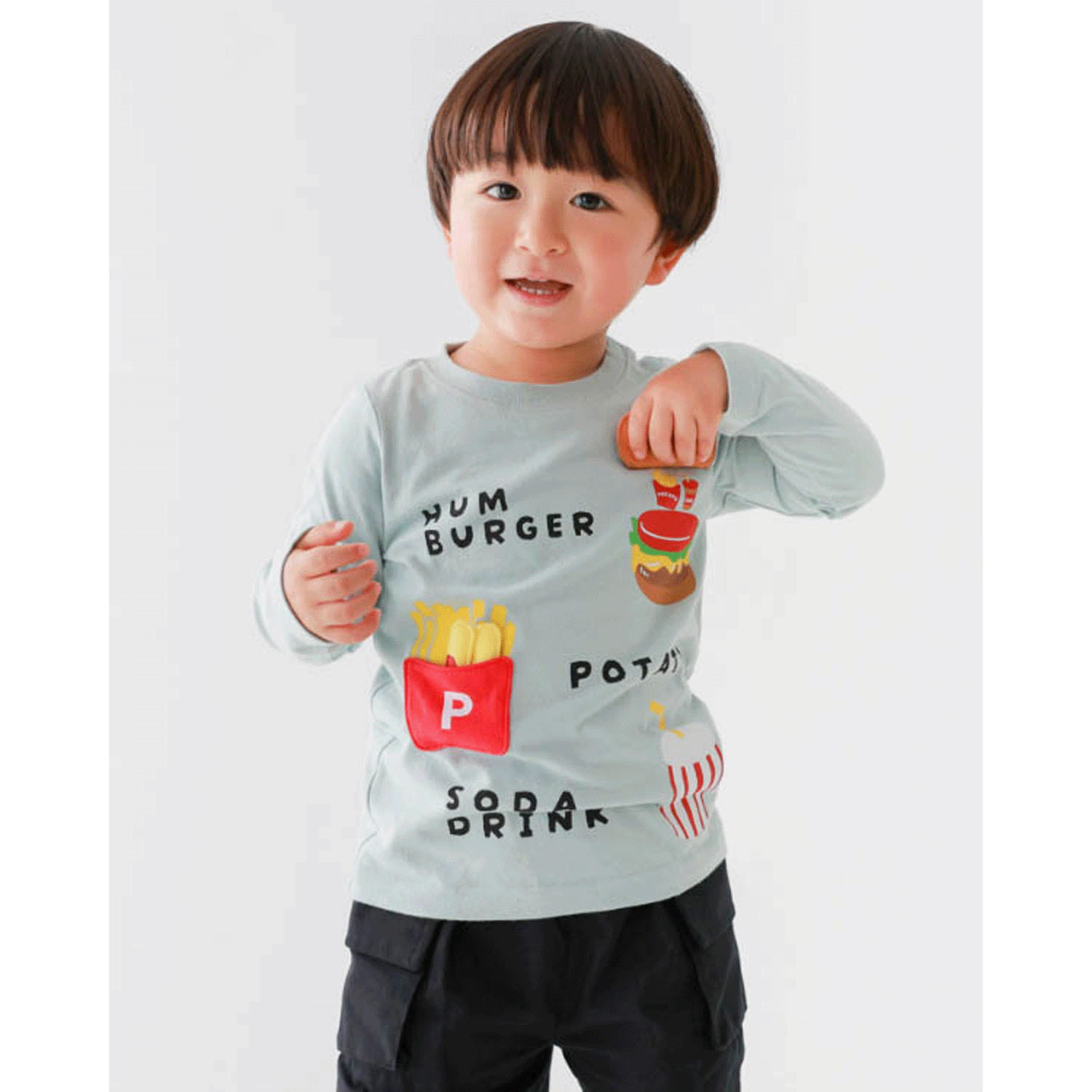 キッズセット ロングTシャツ - 画像4