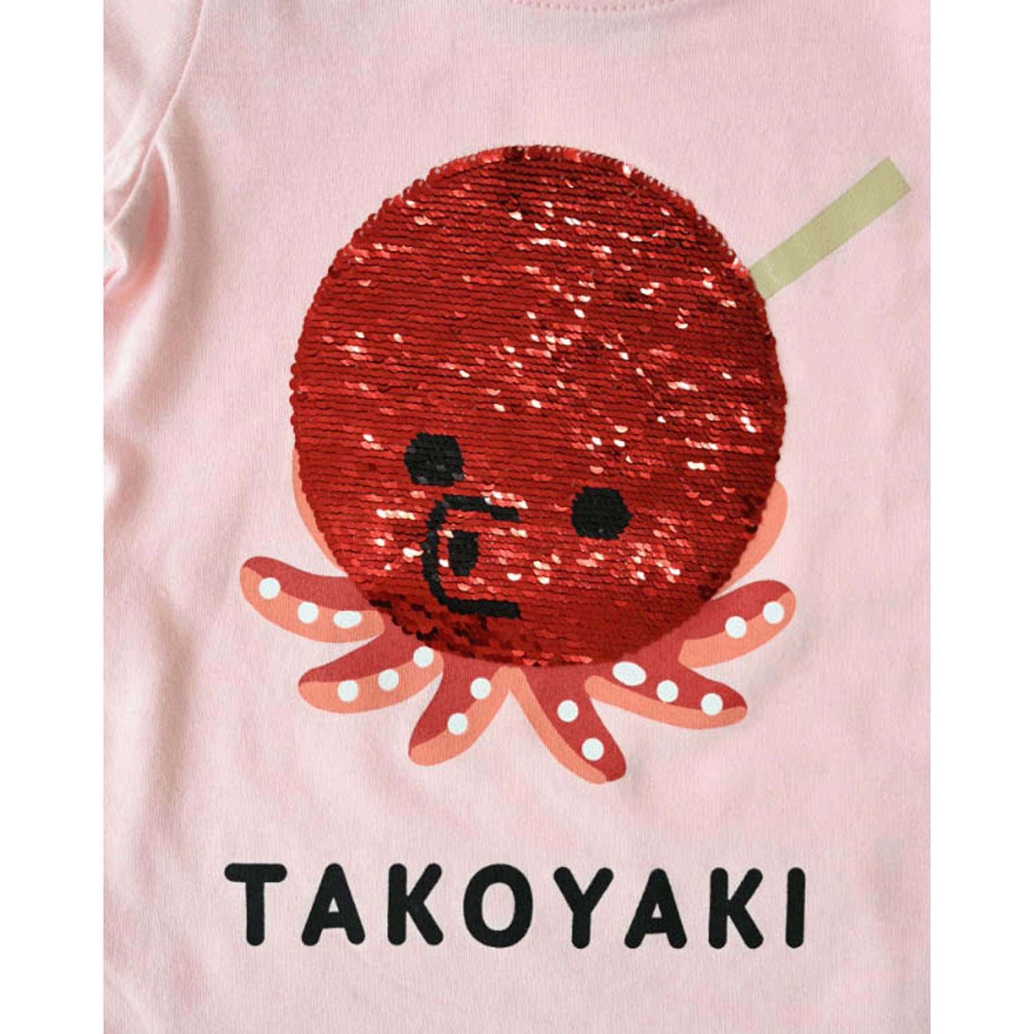 スパンコールたこ焼きTシャツ - 画像3