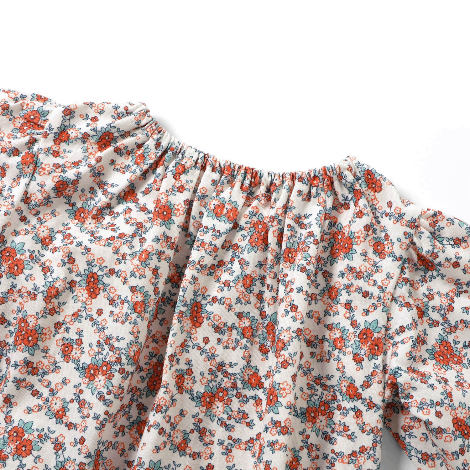 ナインチェ・プチフルール総柄ボディスーツ - 画像5