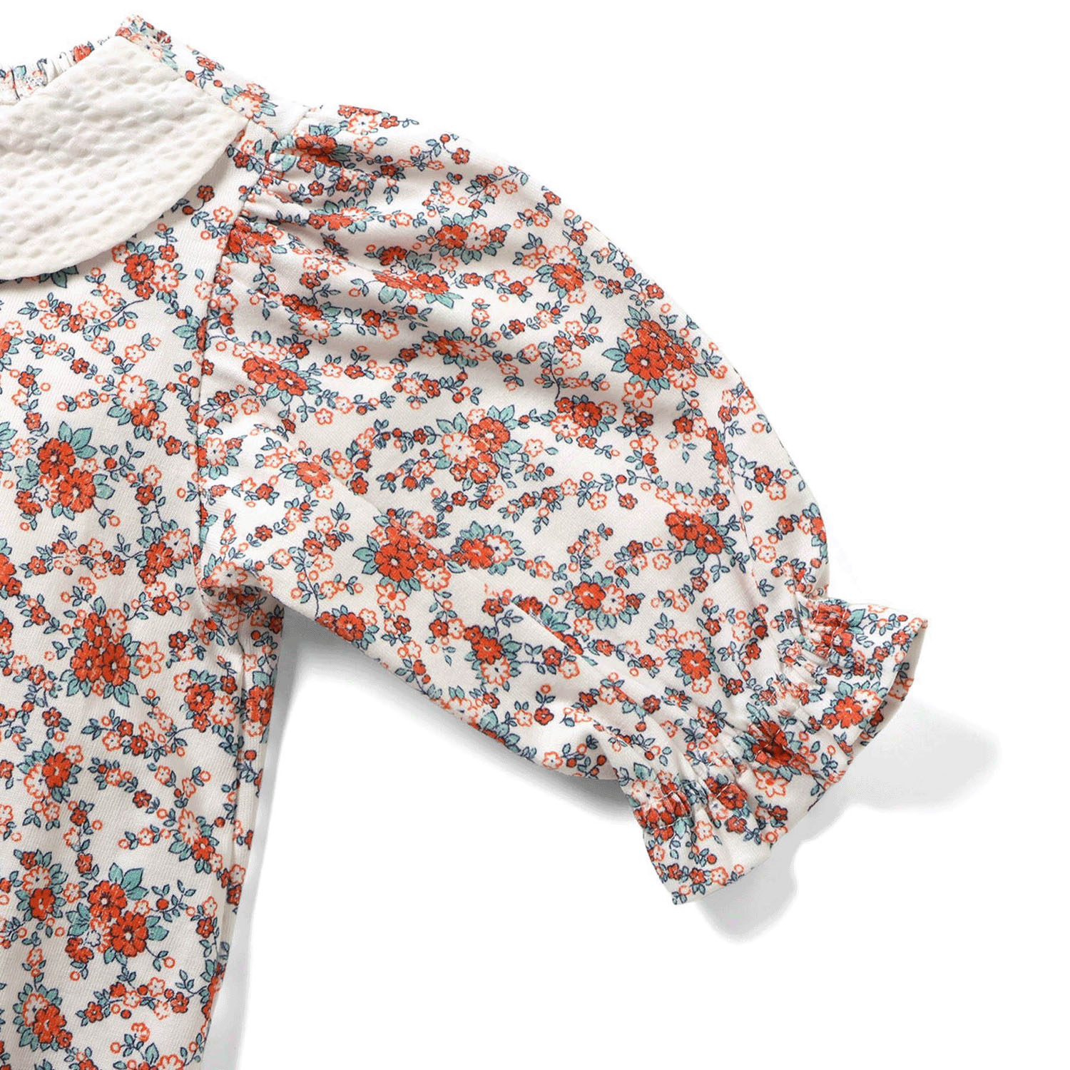 ナインチェ・プチフルール総柄ボディスーツ - 画像6