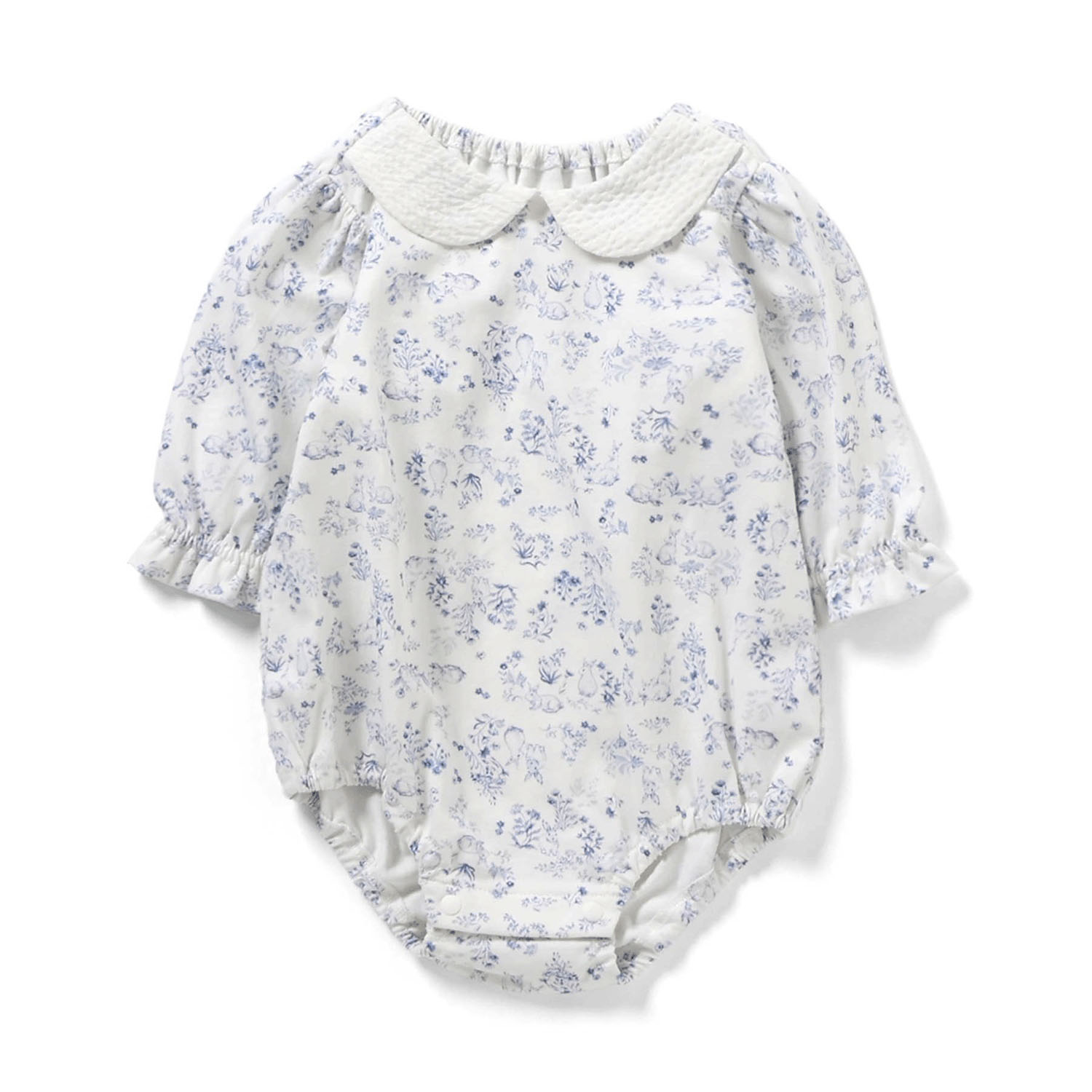 ナインチェ・プチフルール総柄ボディスーツ - 画像9