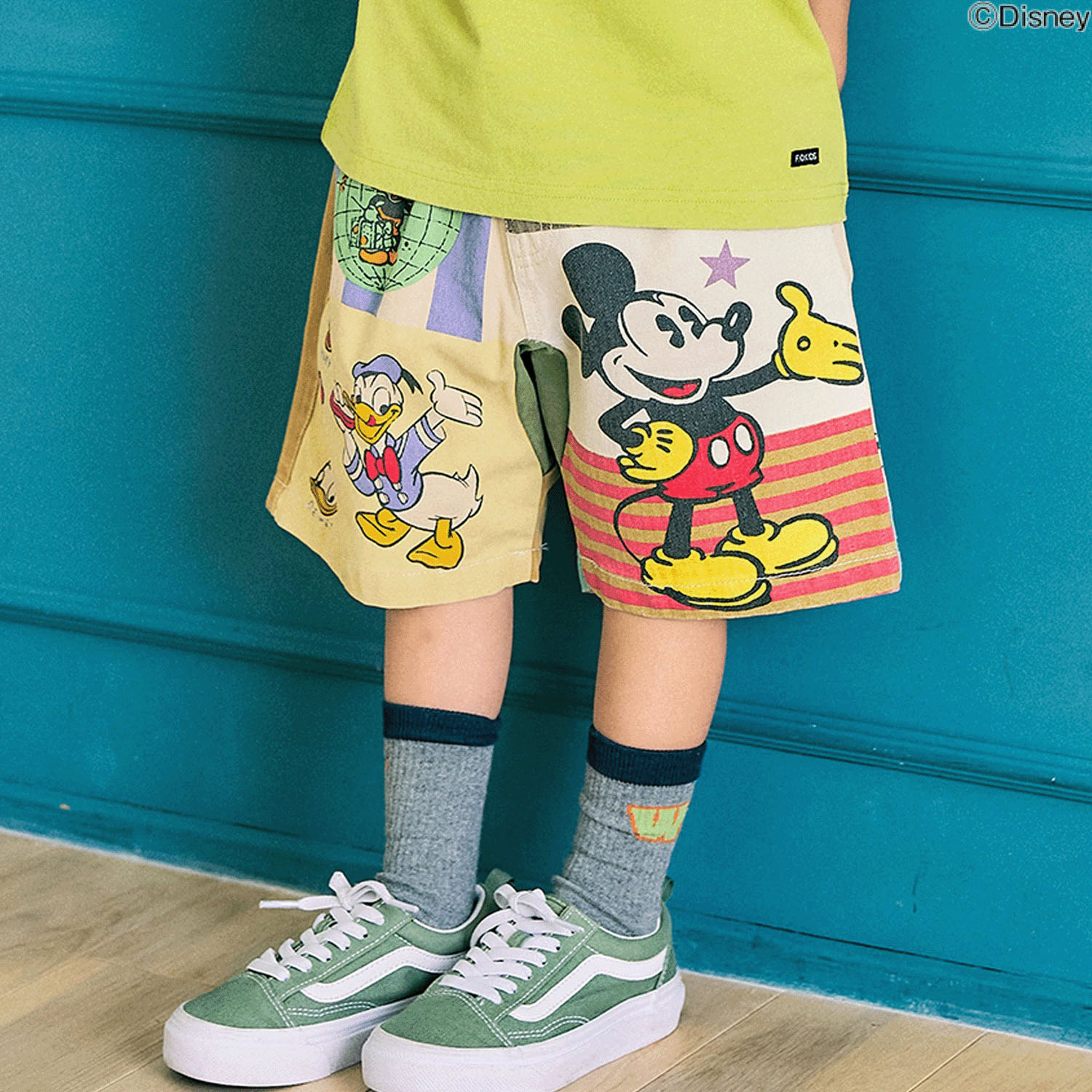 ディズニーキャラクター ／ GOOD OLDショーツ 5分丈