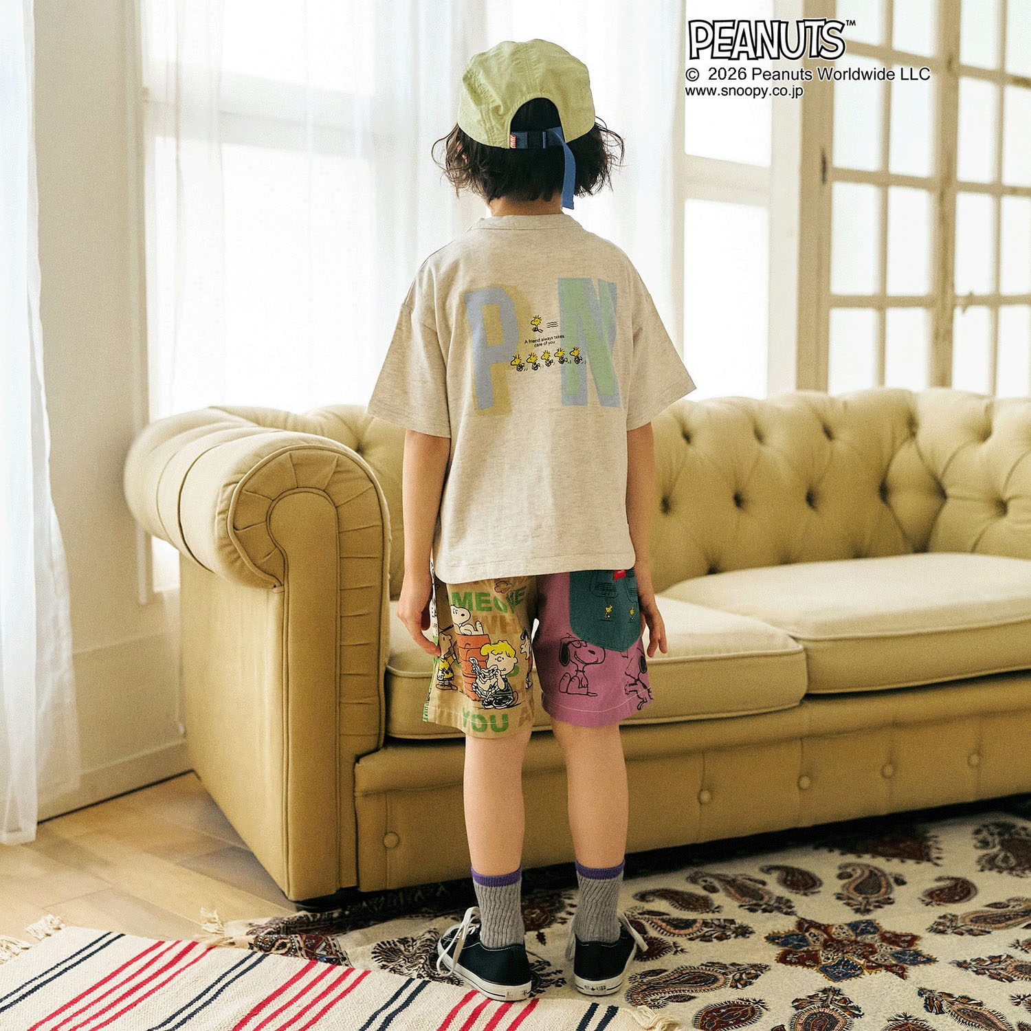 PEANUTS GOOD OLDショーツ 5分丈 - 画像4