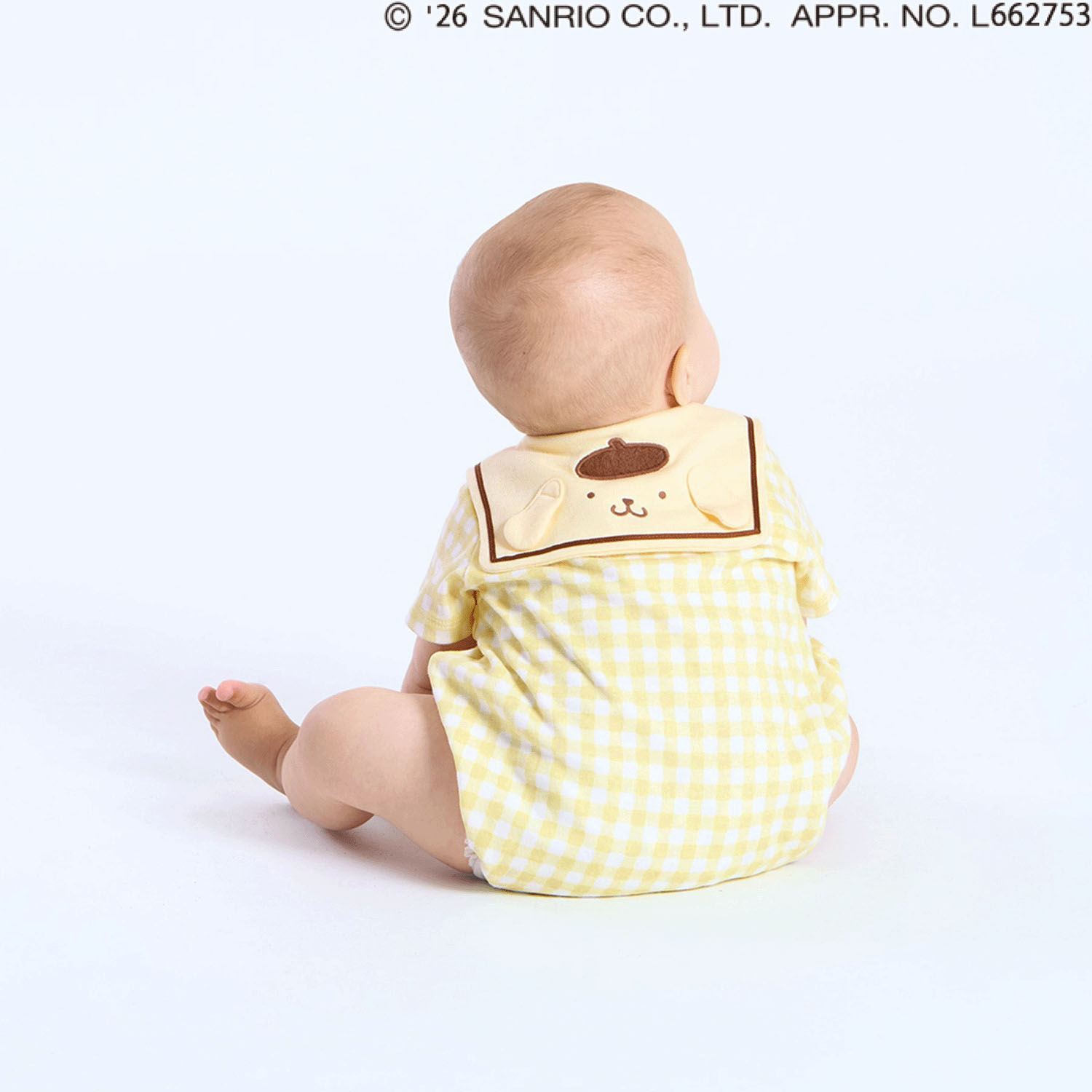 ポムポムプリン セーラーカラーロンパース - 画像4