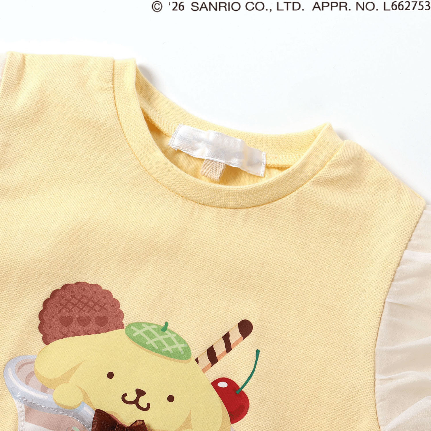 ポムポムプリン パフスリーブTシャツ - 画像6