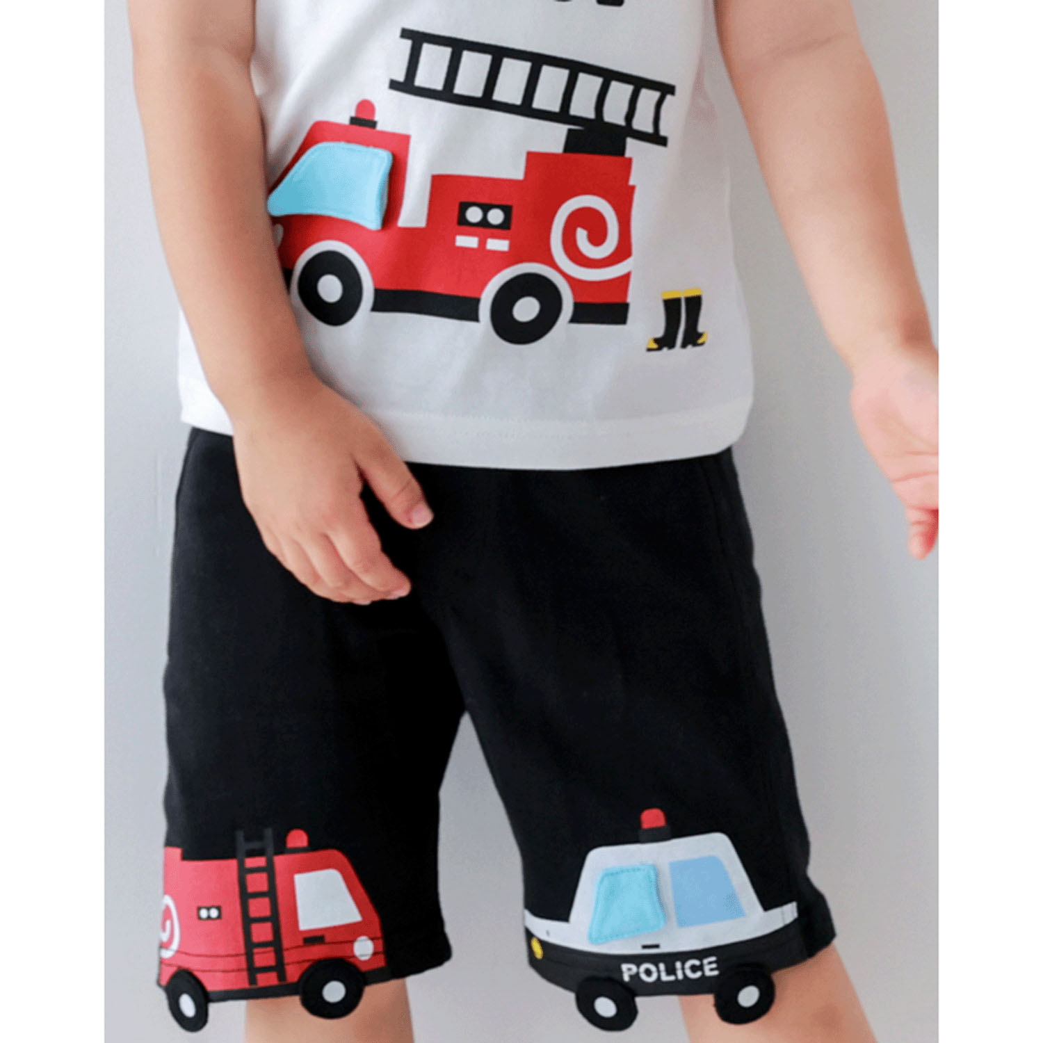 働く車ハーフパンツ - 画像5