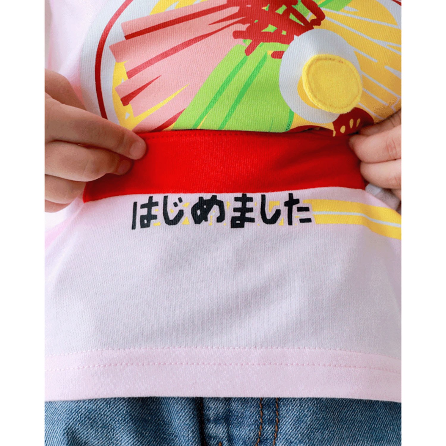 冷やし中華Tシャツ - 画像3