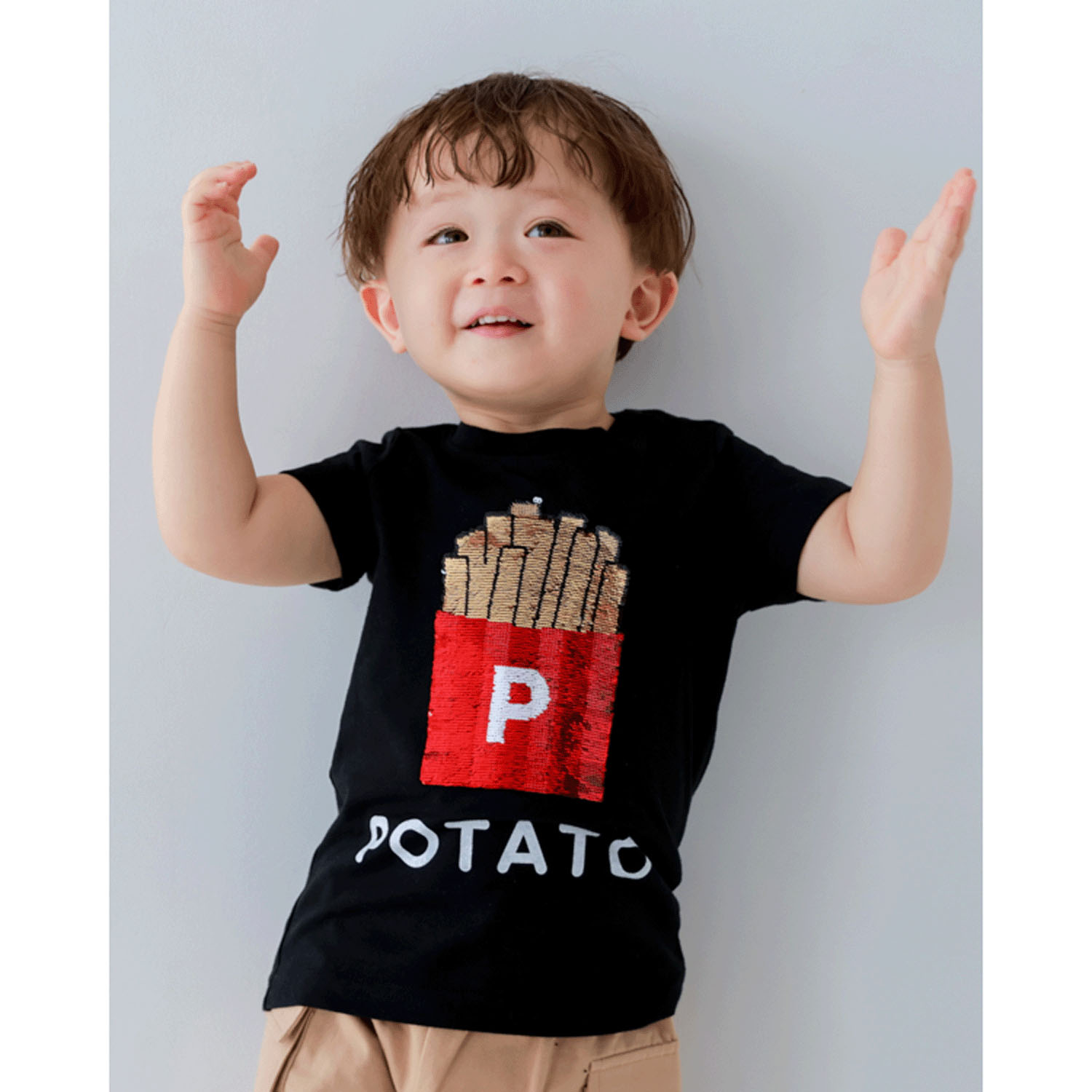 ポテトスパンコールTシャツ - 画像3