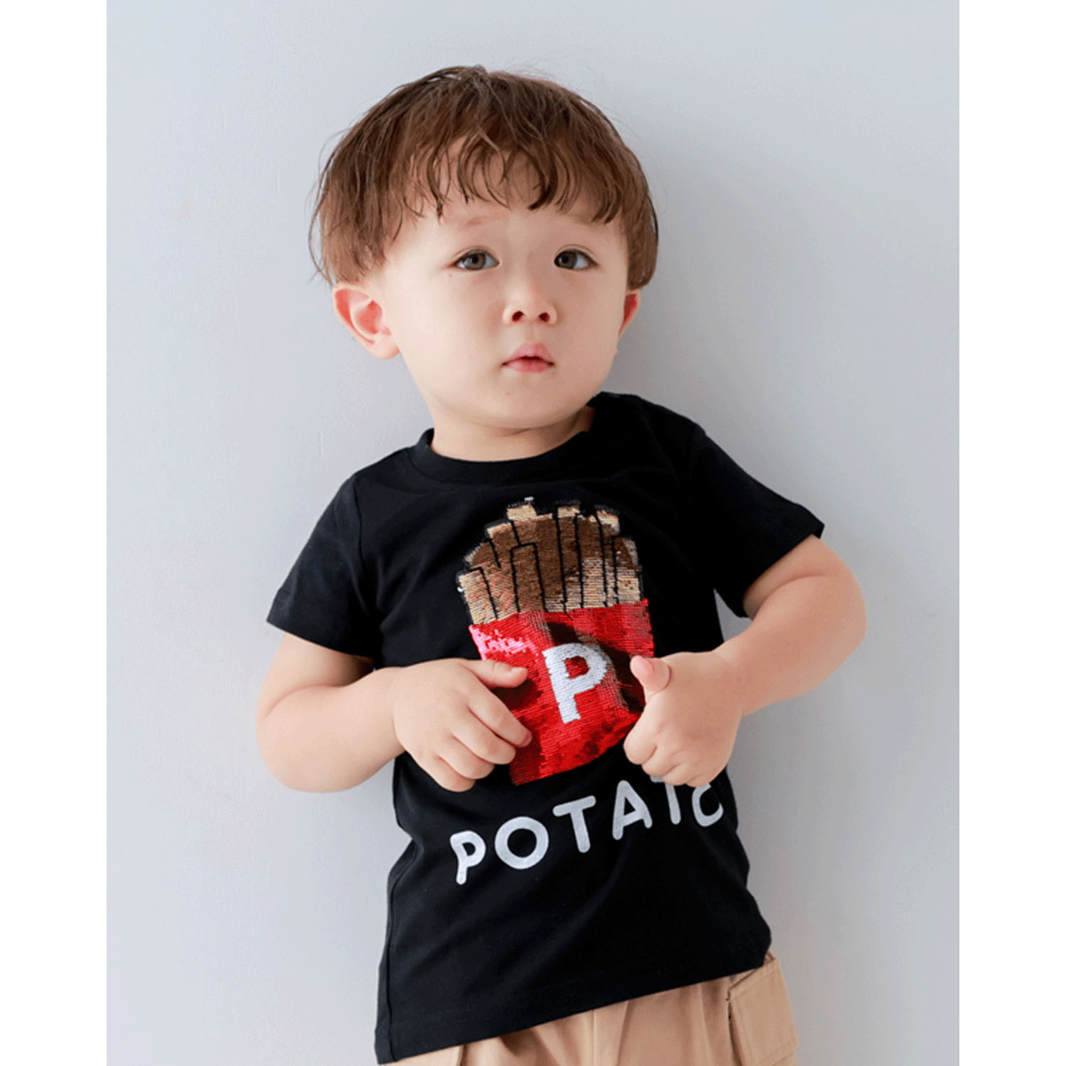 ポテトスパンコールTシャツ - 画像4
