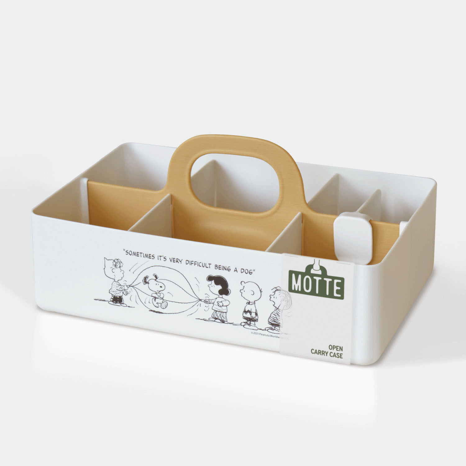 スヌーピー モッテケース アイボリー×L－jum - 画像1