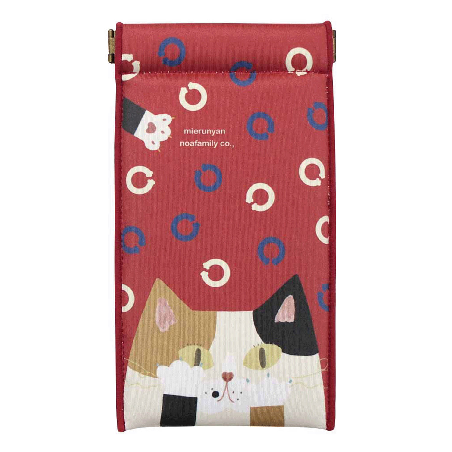 ロングパックンポーチ 見えるにゃん - 画像1