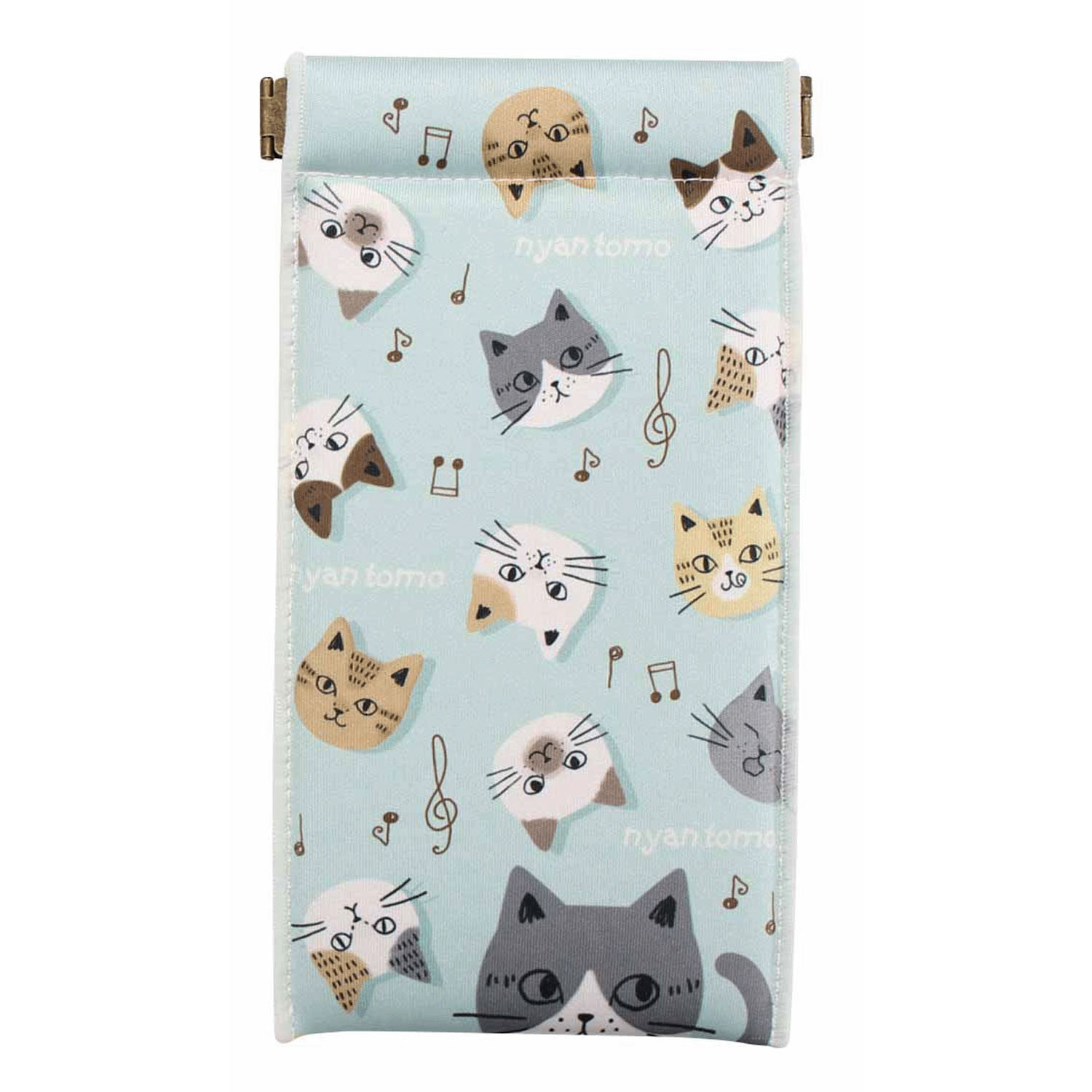 ロングパックンポーチ にゃんともフェイス - 画像2