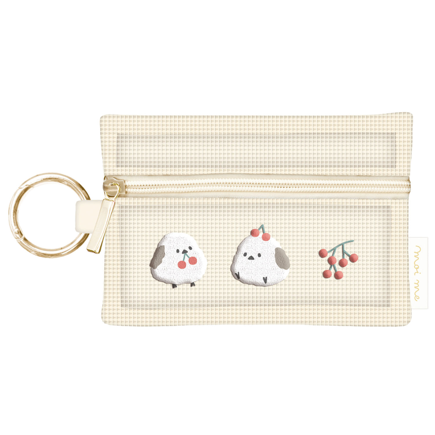 モイミー カラビナ付きティッシュポーチ しまえなが - 画像1