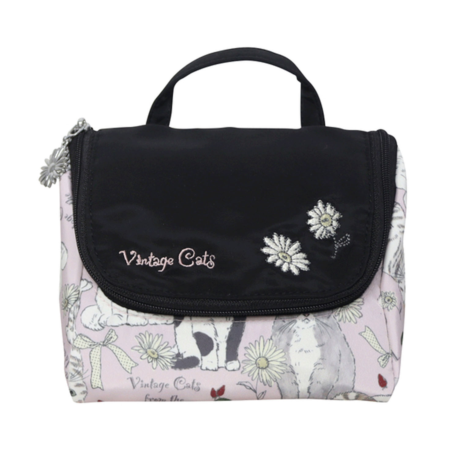 バニティポーチ ヴィンテージキャット - 画像1