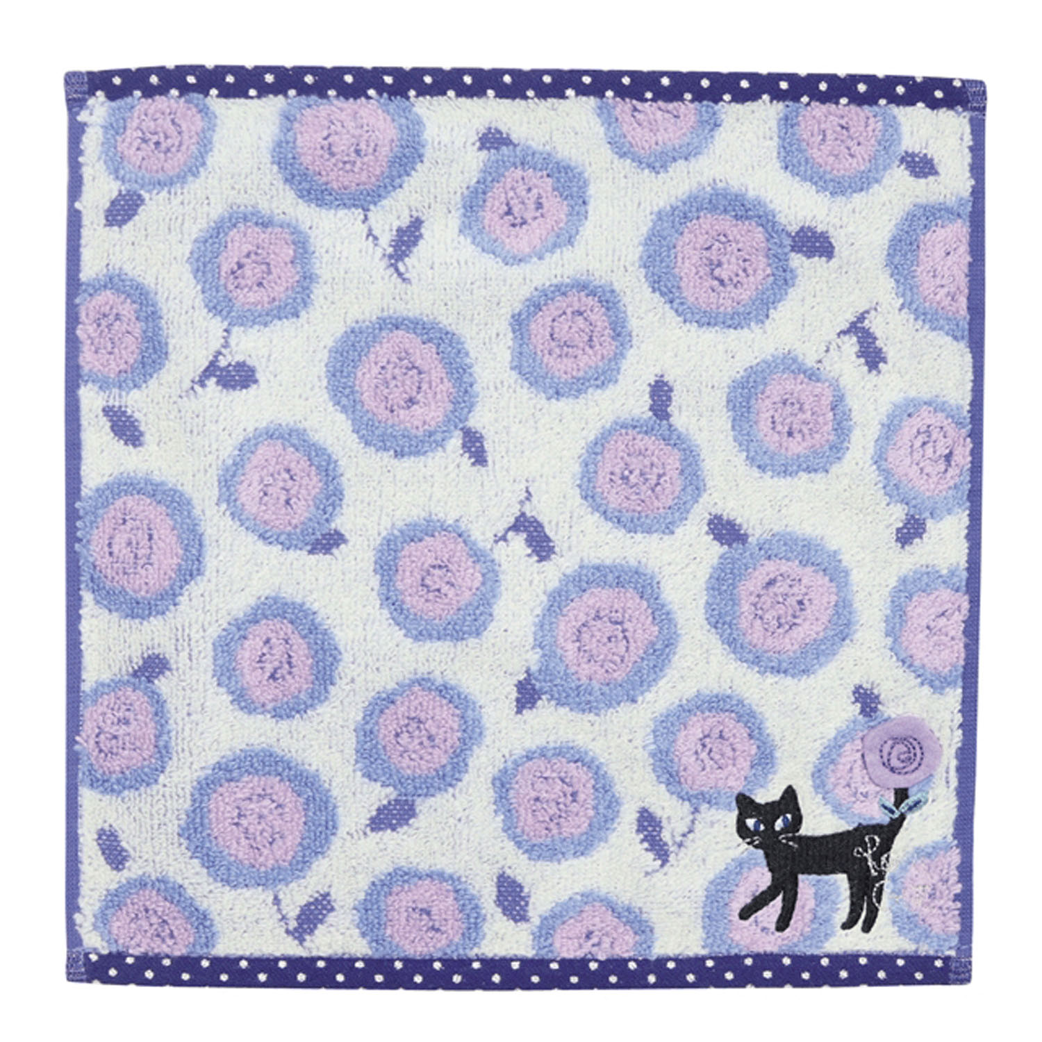タオルハンカチ ロージーキャット - 画像2