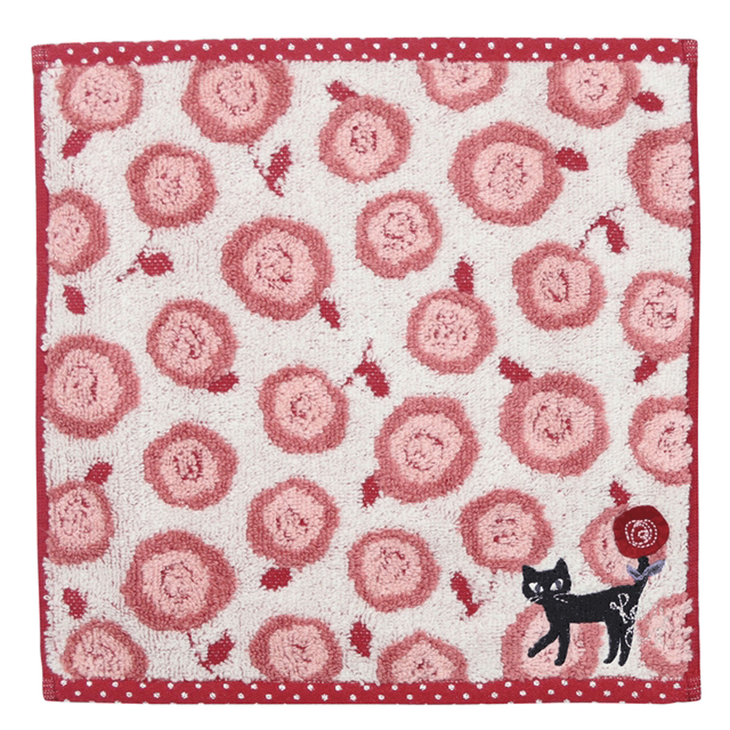 タオルハンカチ ロージーキャット