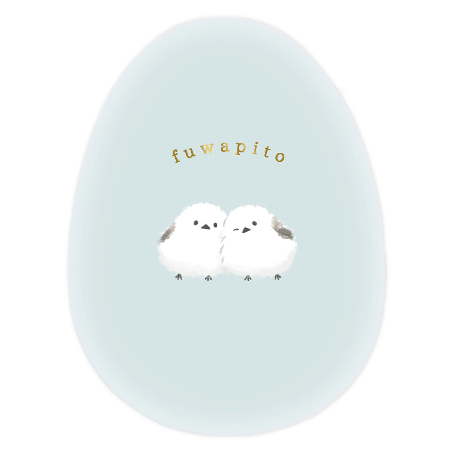 フワピト ヘアブラシ シマエナガ - 画像1