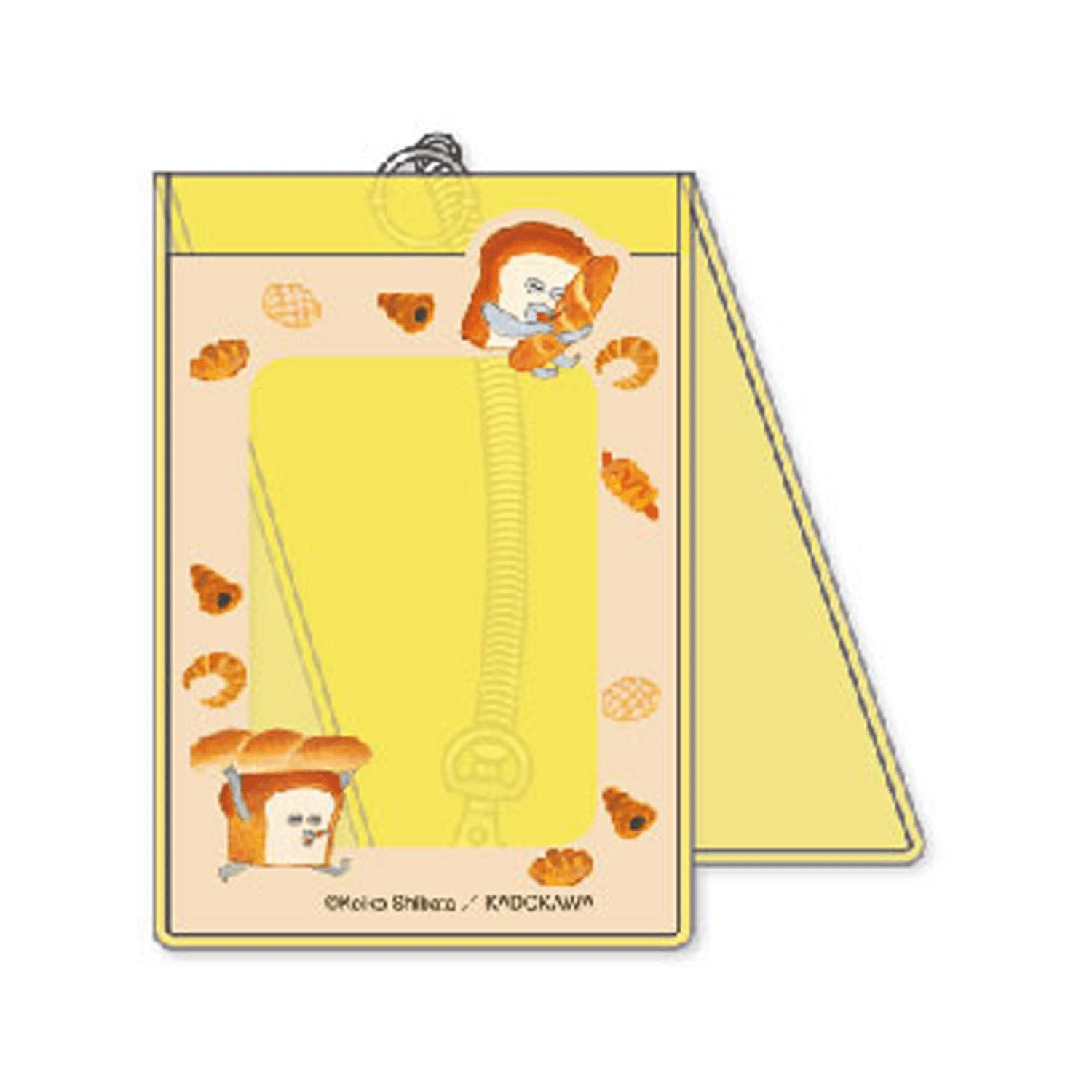 パンどろぼう フォト＆パスケース イエロー