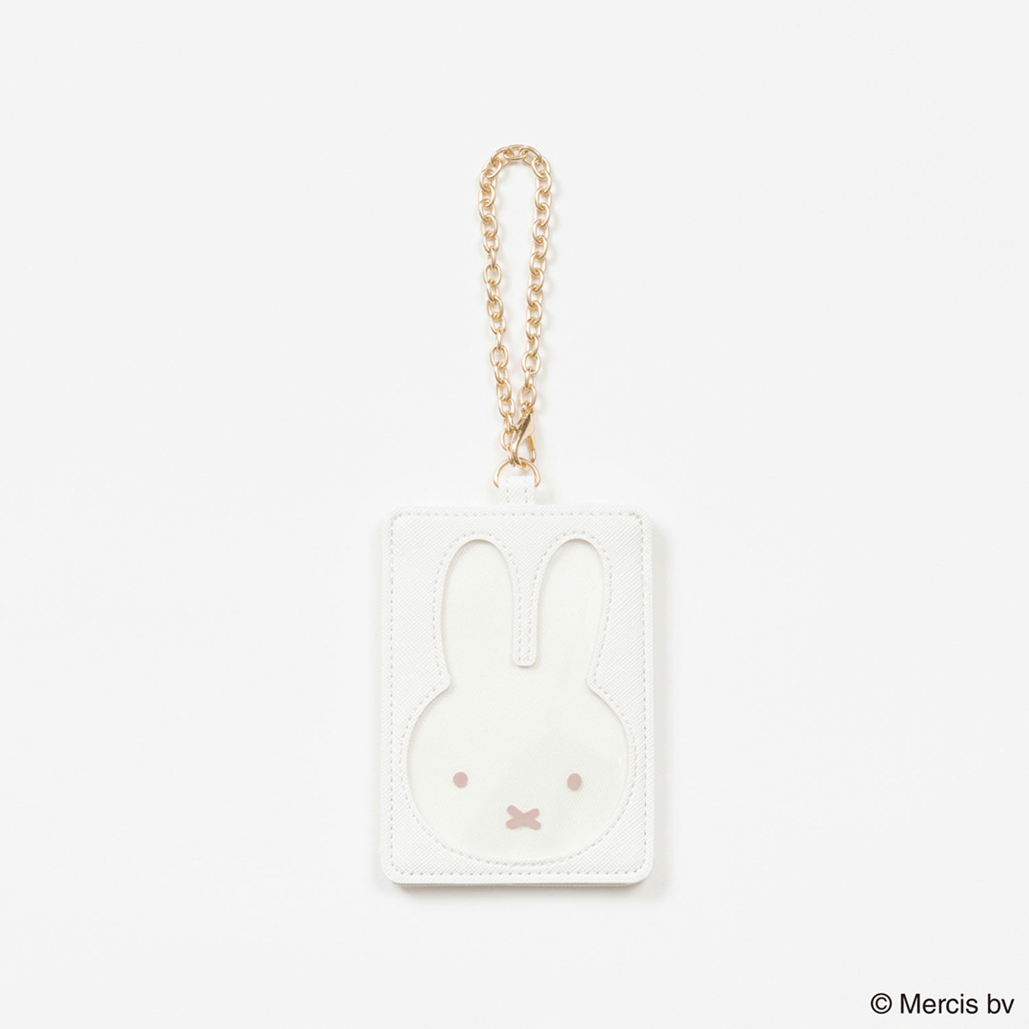 ミッフィー PEEKカード＆パスケース アイボリー - 画像1