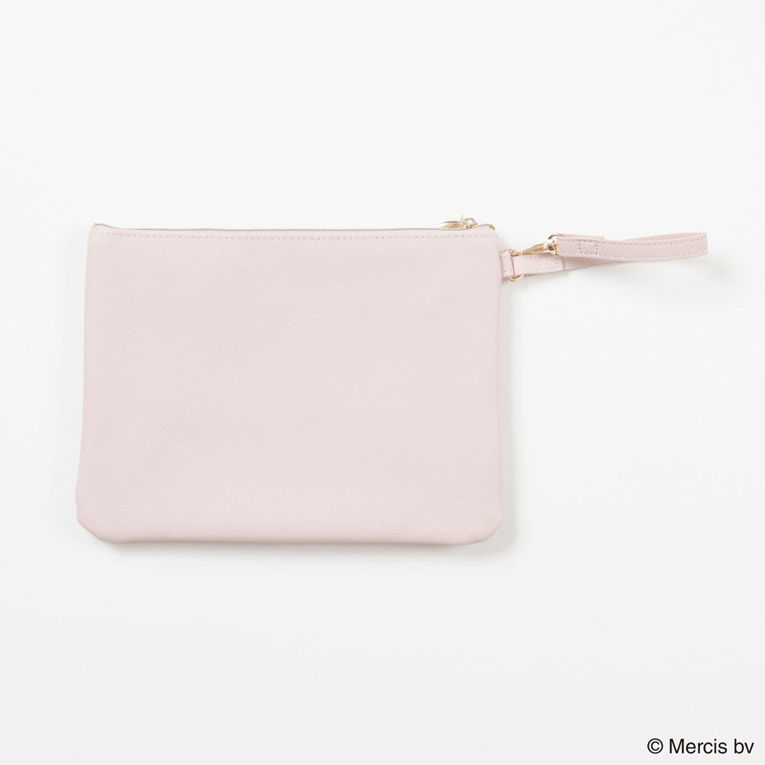 ミッフィー PEEKハンドル付フラットポーチ ピンク - 画像2