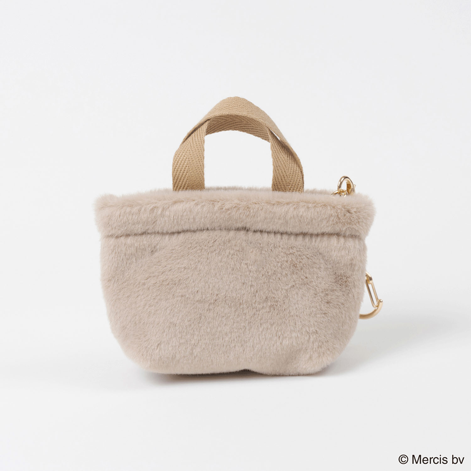 BRUNA WINTER ACCESSORIES MINI FUR TOTE チャームボリス - 画像2
