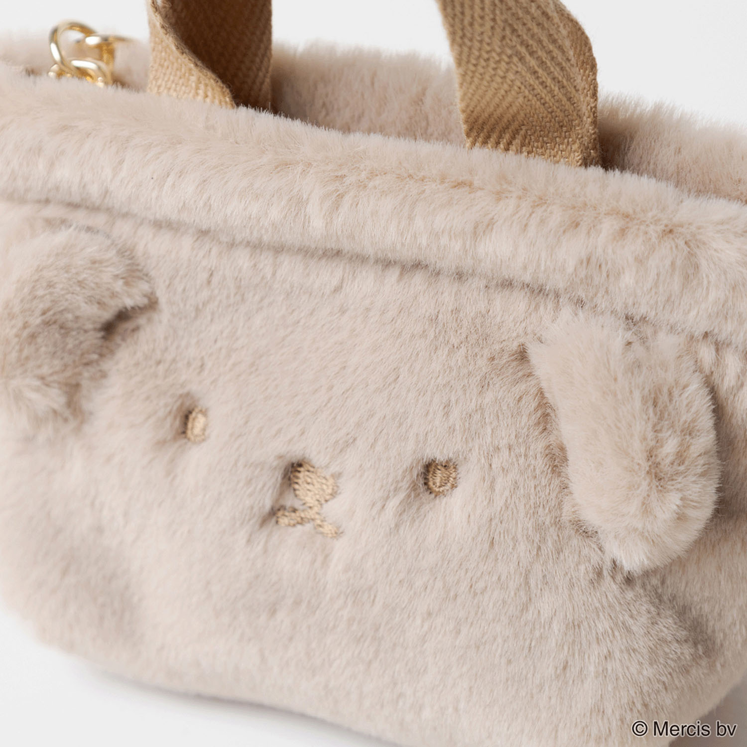 BRUNA WINTER ACCESSORIES MINI FUR TOTE チャームボリス - 画像4
