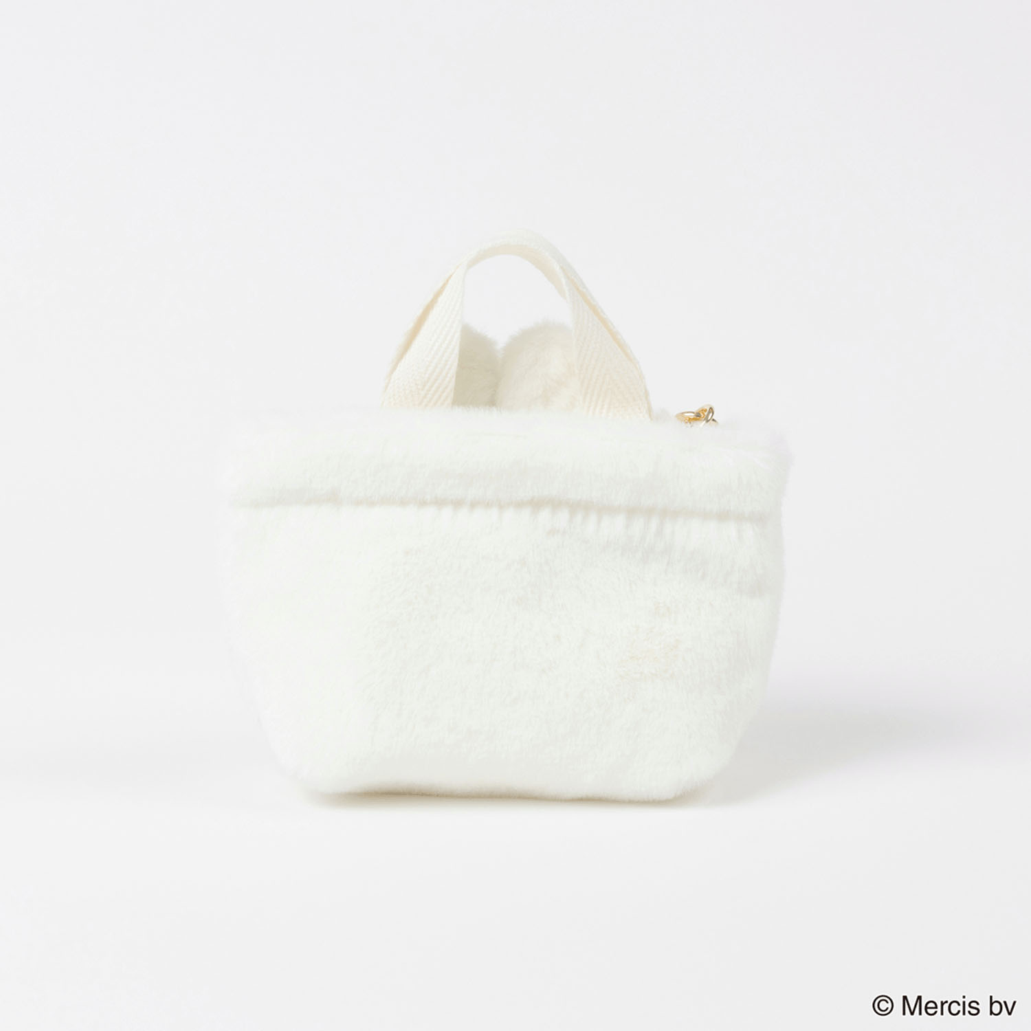 BRUNA WINTER ACCESSORIES MINI FUR TOTE チャーム ミッフィー - 画像2