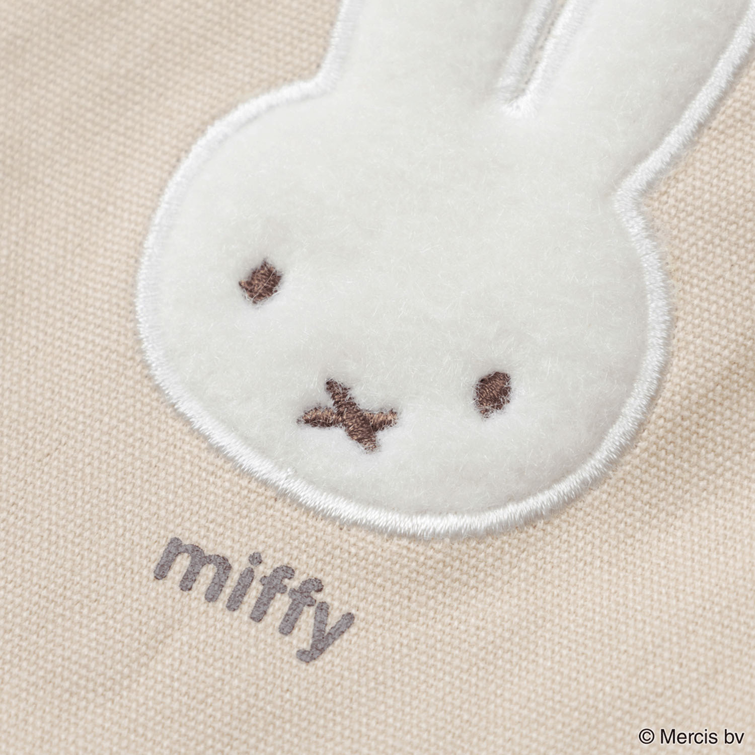 BRUNA FLUFFY APPLIQUE巾着 ミッフィー - 画像3