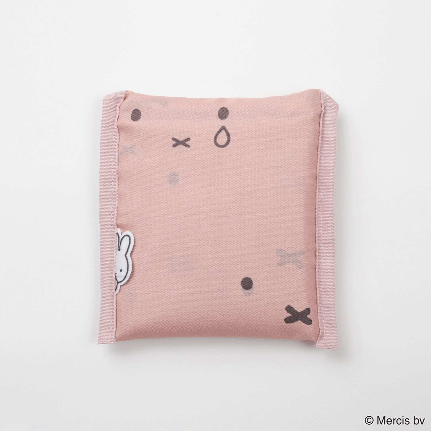 ミッフィー ショッピングバッグS フェイスパターン ピンク - 画像5