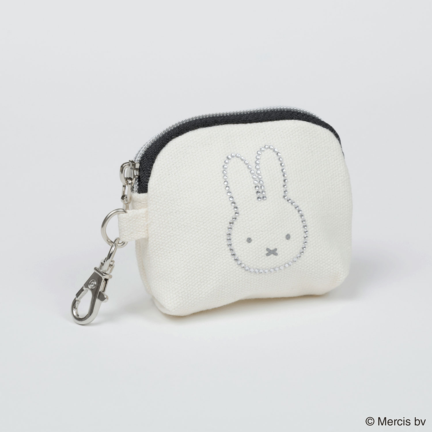 miffy BRUNA RHINE STONE シェル型ミニポーチ ミッフィー - 画像2