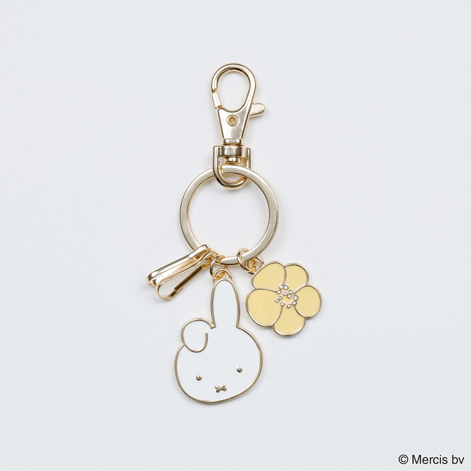miffy BRUNA FACE＆MOTIF 合金チャーム フラワー - 画像1