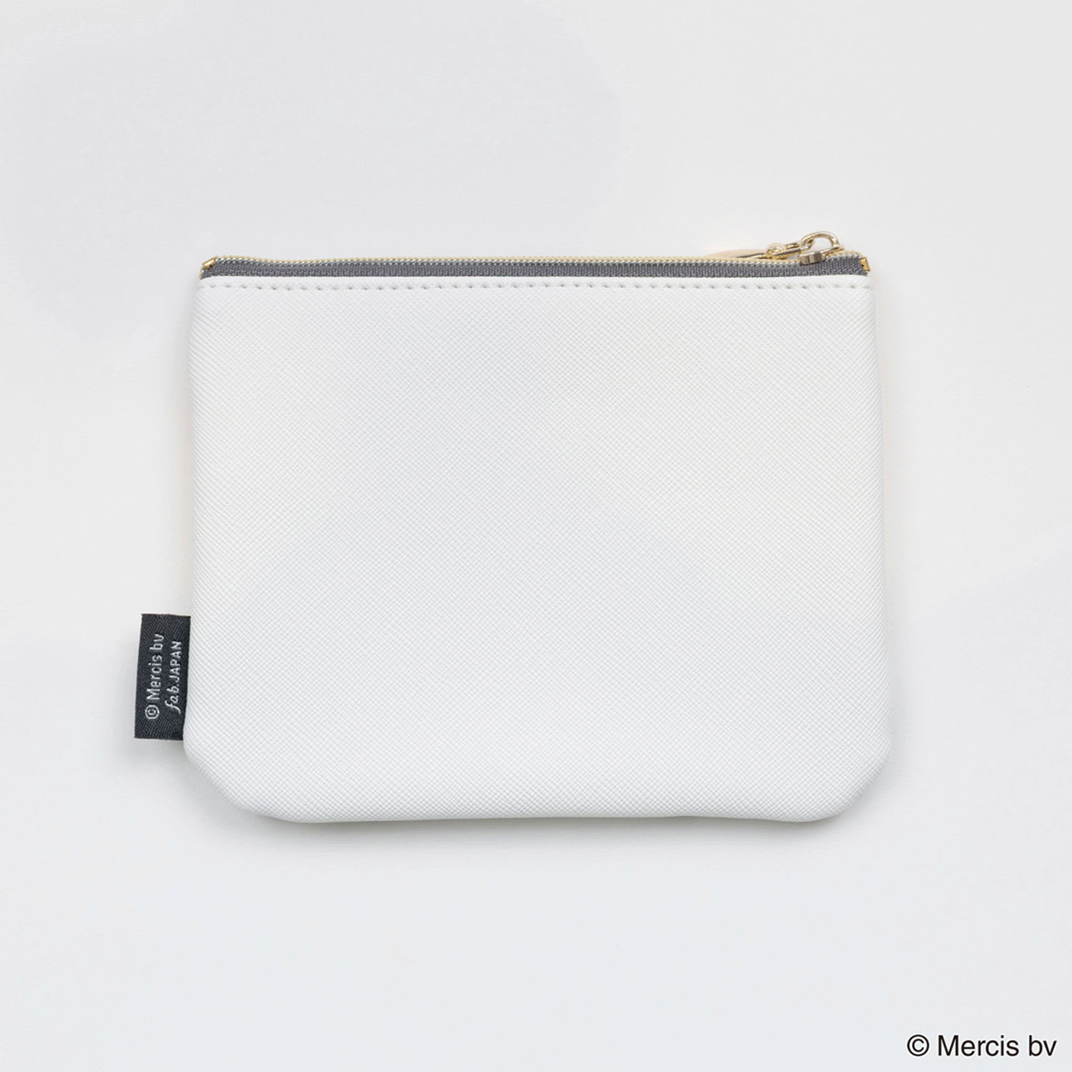 miffy LARGE MOTIF ミニフラットポーチ アイボリー - 画像2