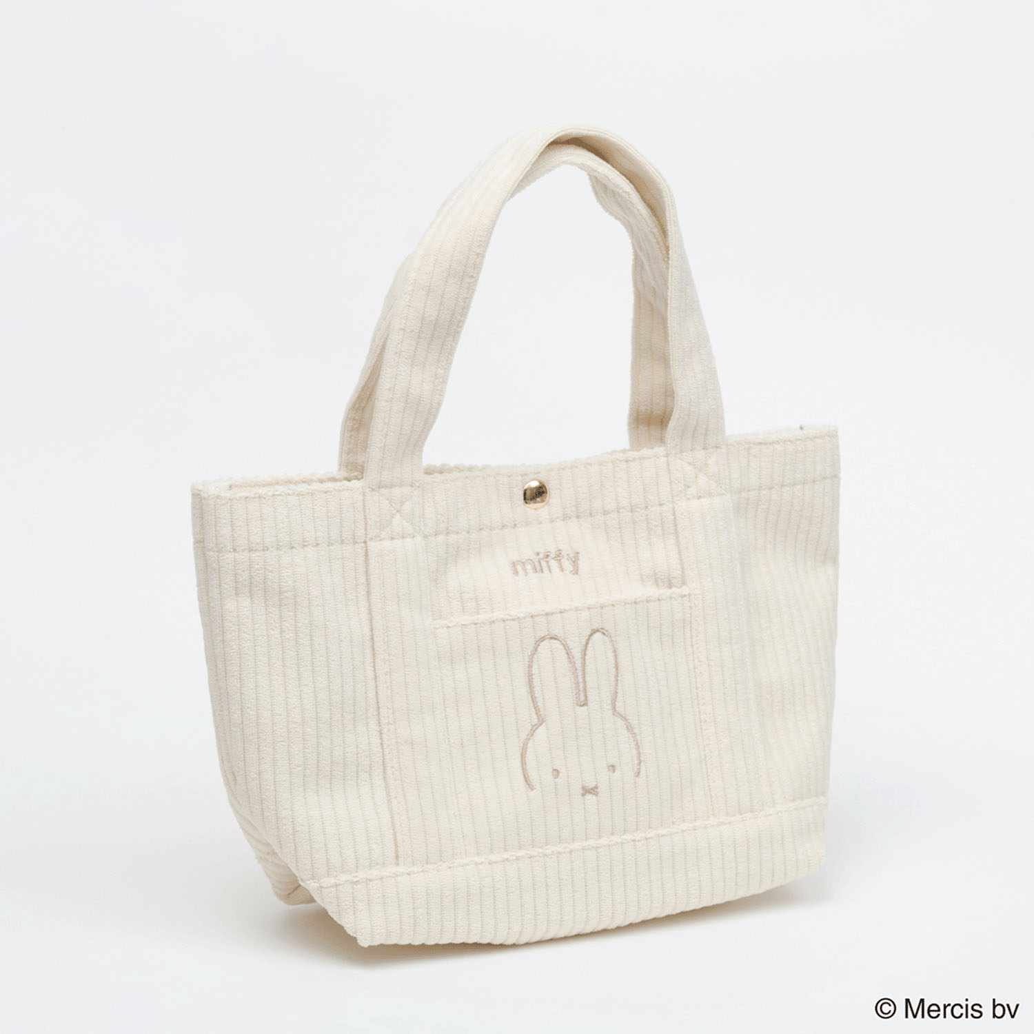 miffy コーデュロイ トートバッグ アイボリー - 画像2