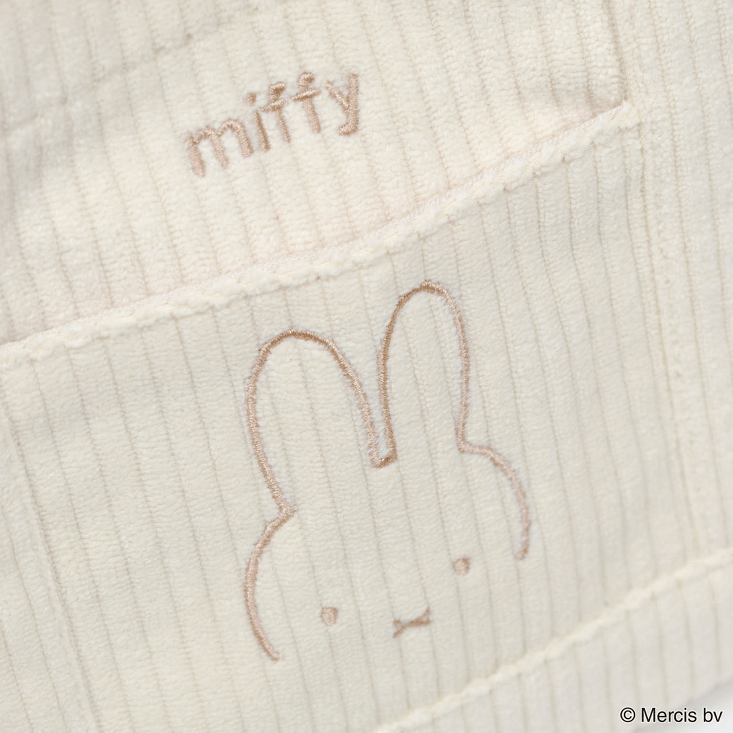 miffy コーデュロイ トートバッグ アイボリー - 画像4